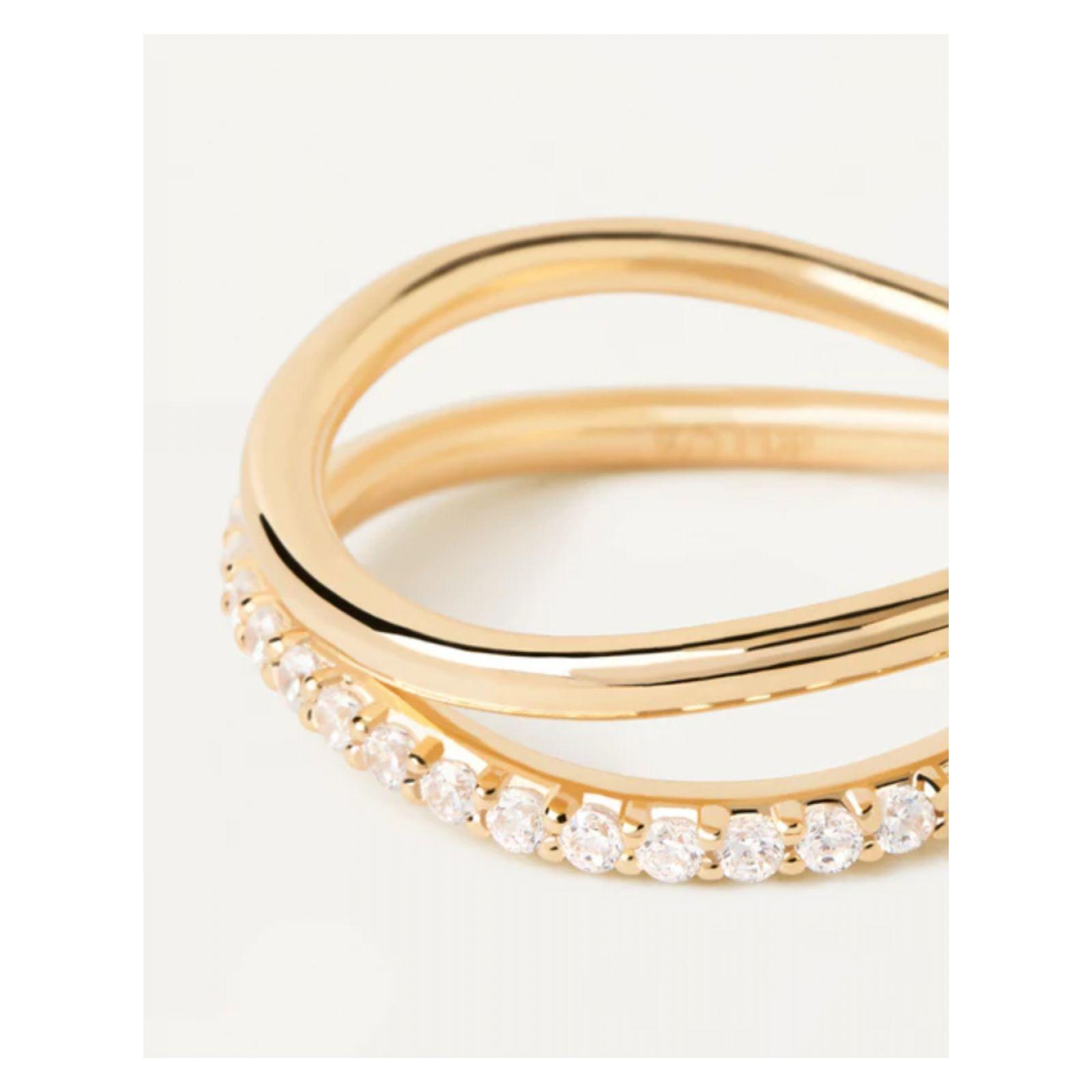 Anillo PDPaola An01-844-10 Dorado Mujer-3