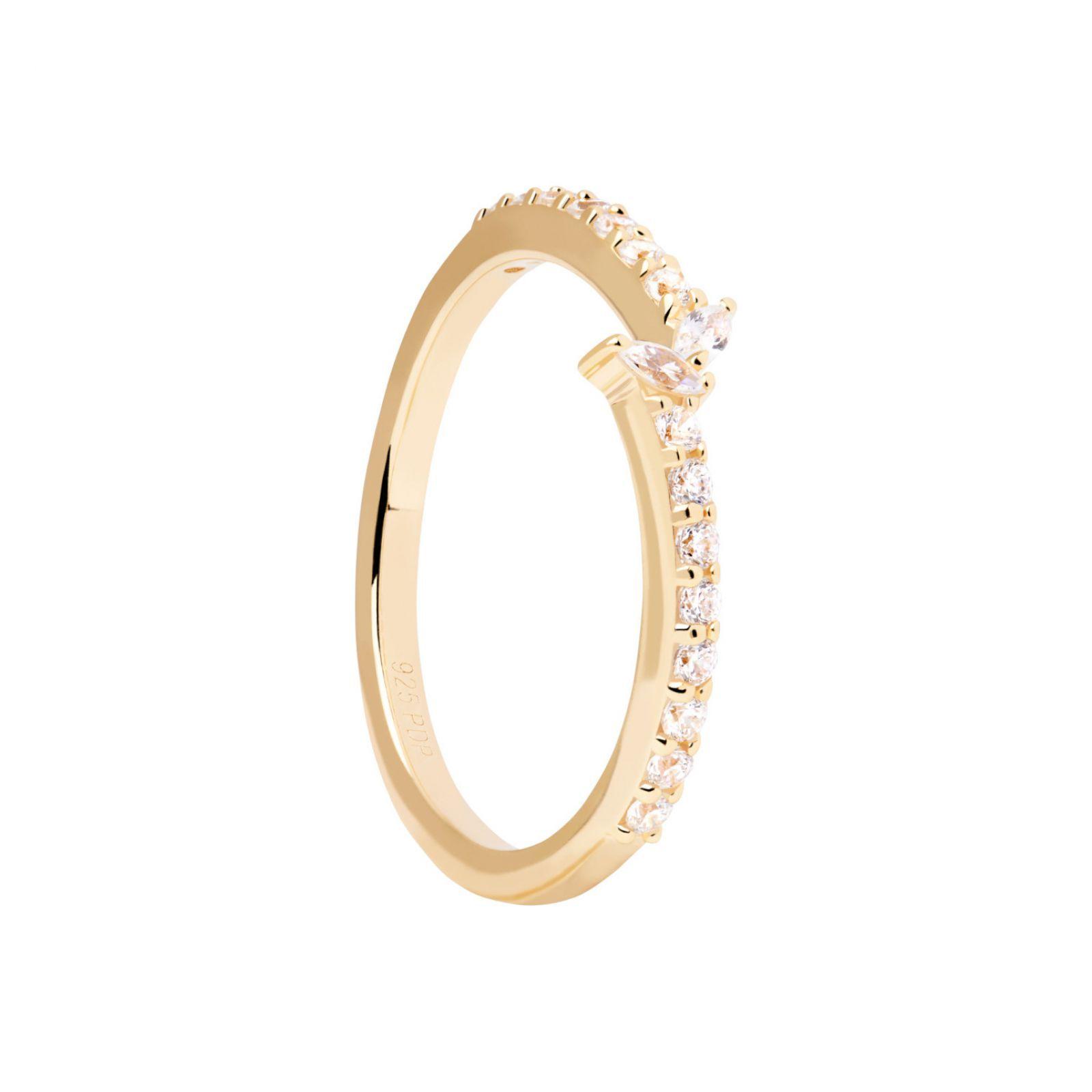 Anillo PDPaola An01-874-14 Dorado Mujer-1