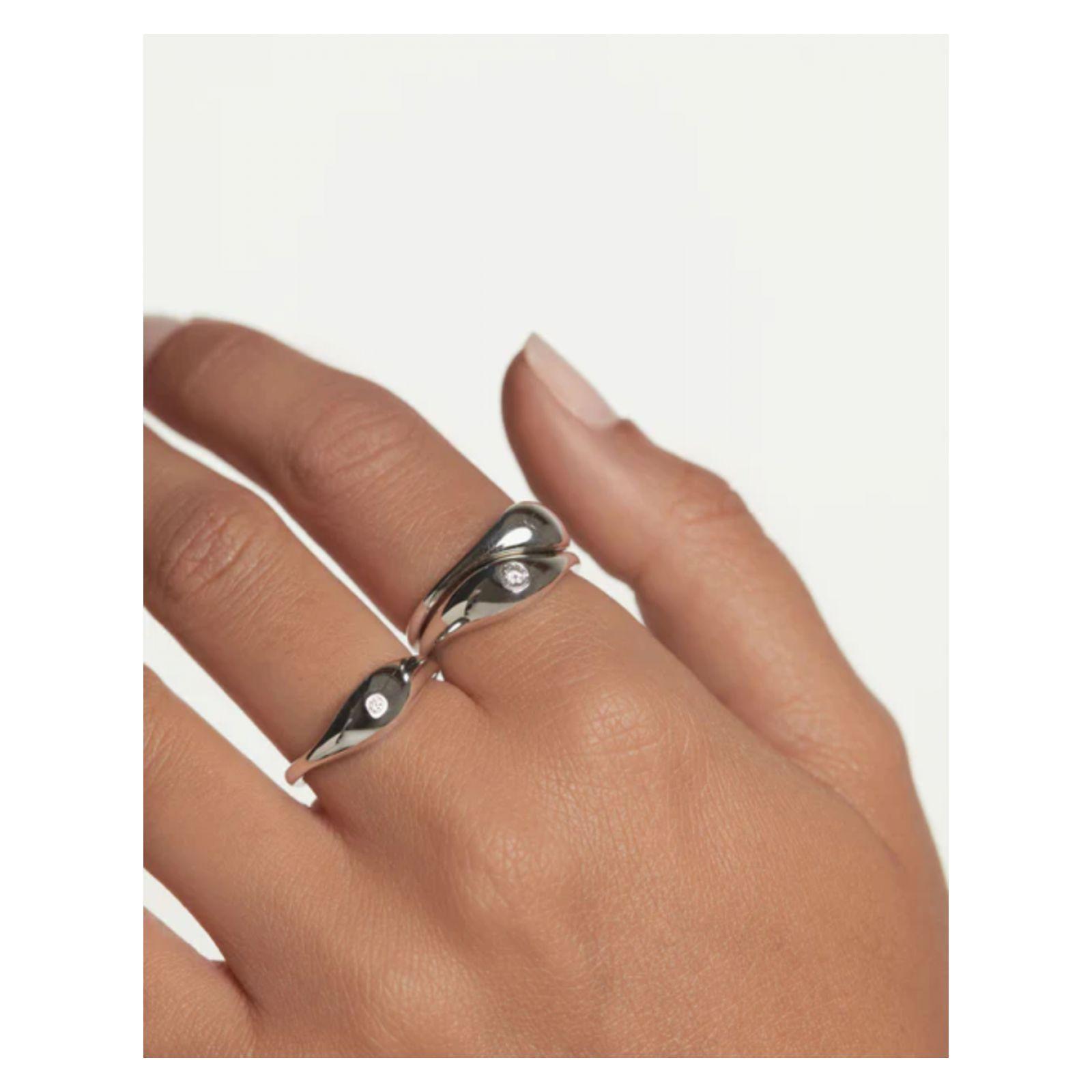 Anillo PDPaola An02-994-10 Plateado Mujer-1