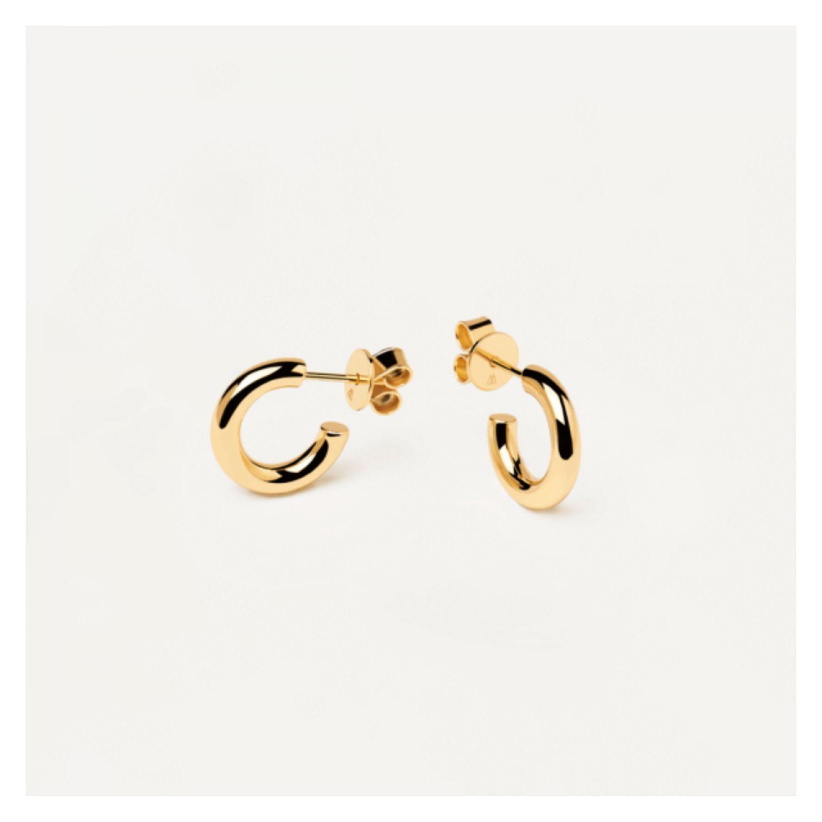 Aretes PDPaola Ar01-376-U Plateado Mujer-2