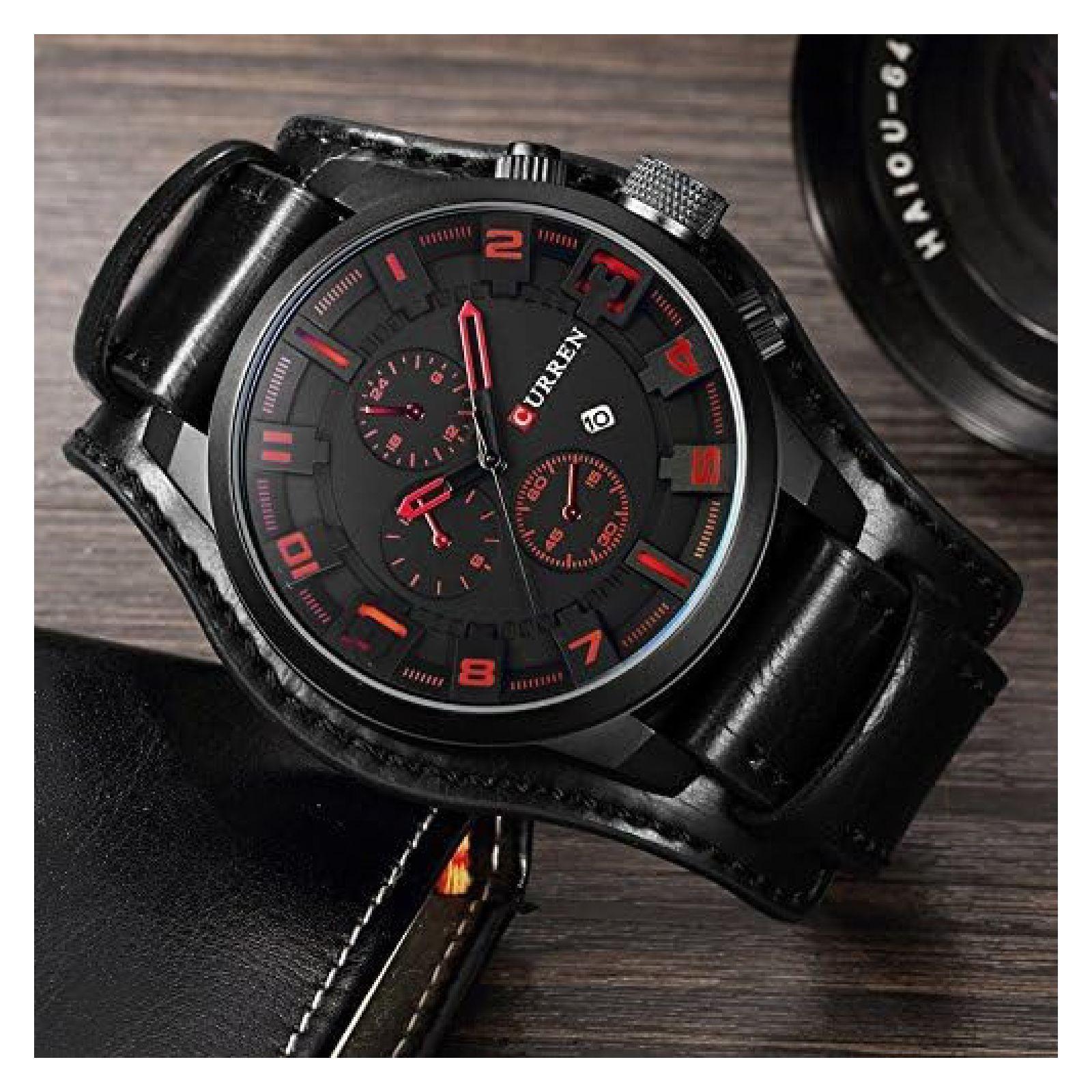 Reloj Curren KREA96010401 Cuarzo Negro-2