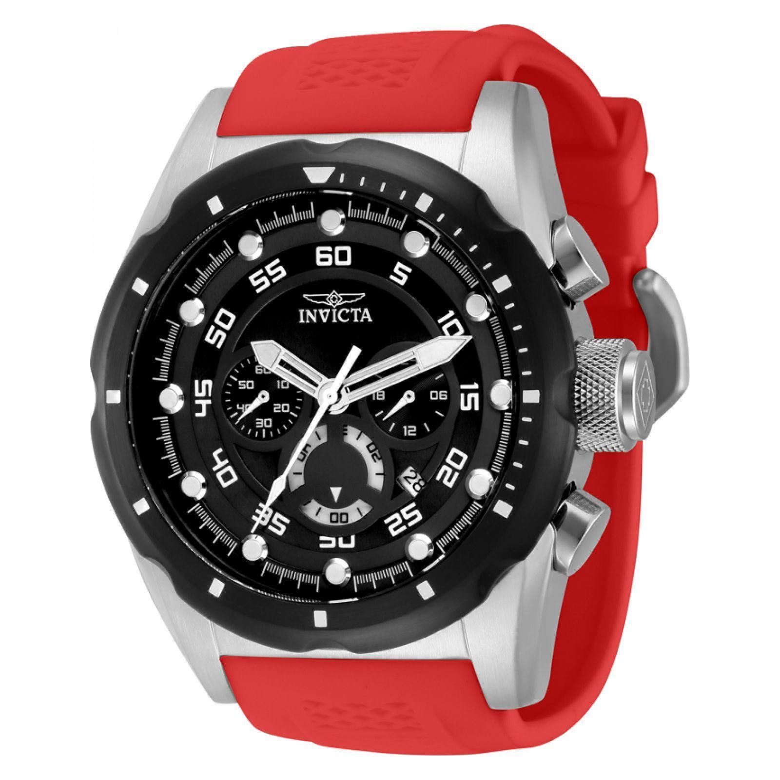 Reloj Invicta 41558 Speedway Quartz Rojo-0