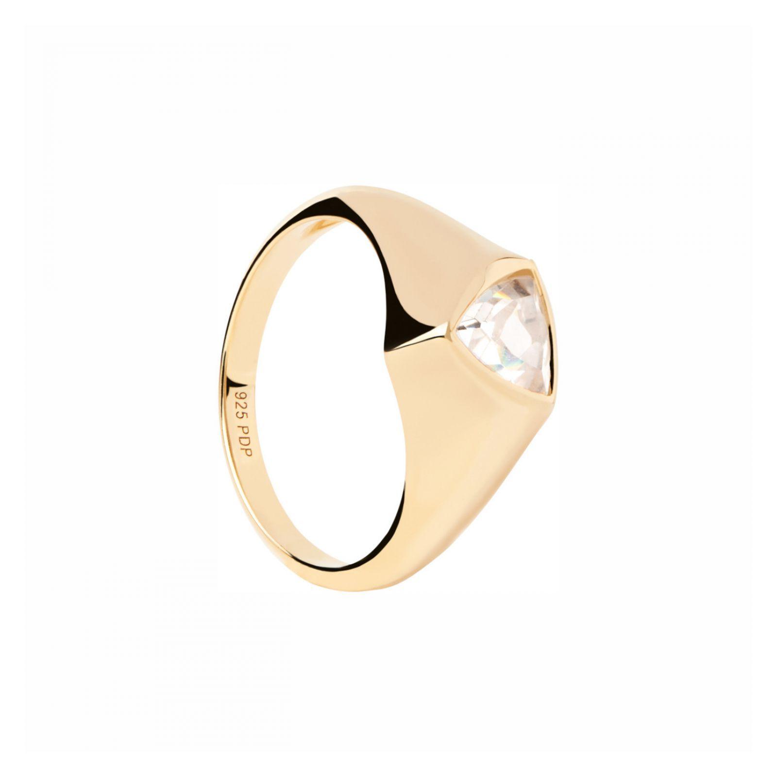 Anillo PDPaola An01-986-14 Dorado Mujer-0
