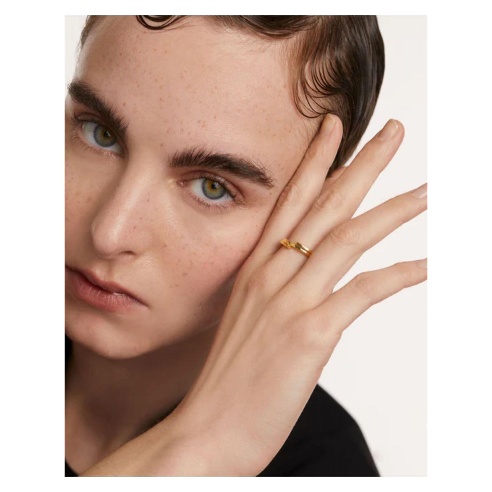 Anillo PDPaola An01-898-16 Dorado Mujer-2