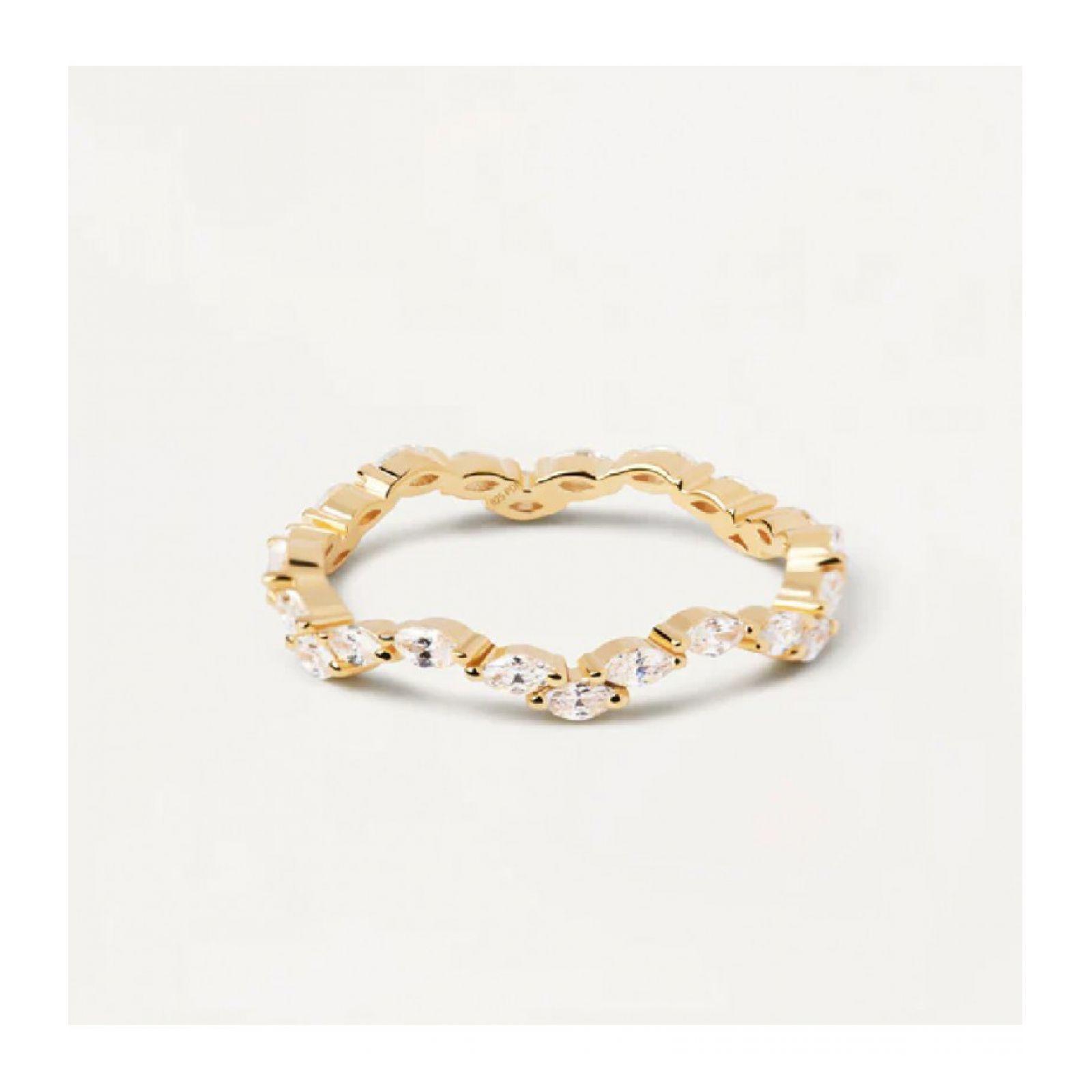 Anillo PDPaola An01-875-10 Dorado Mujer-1
