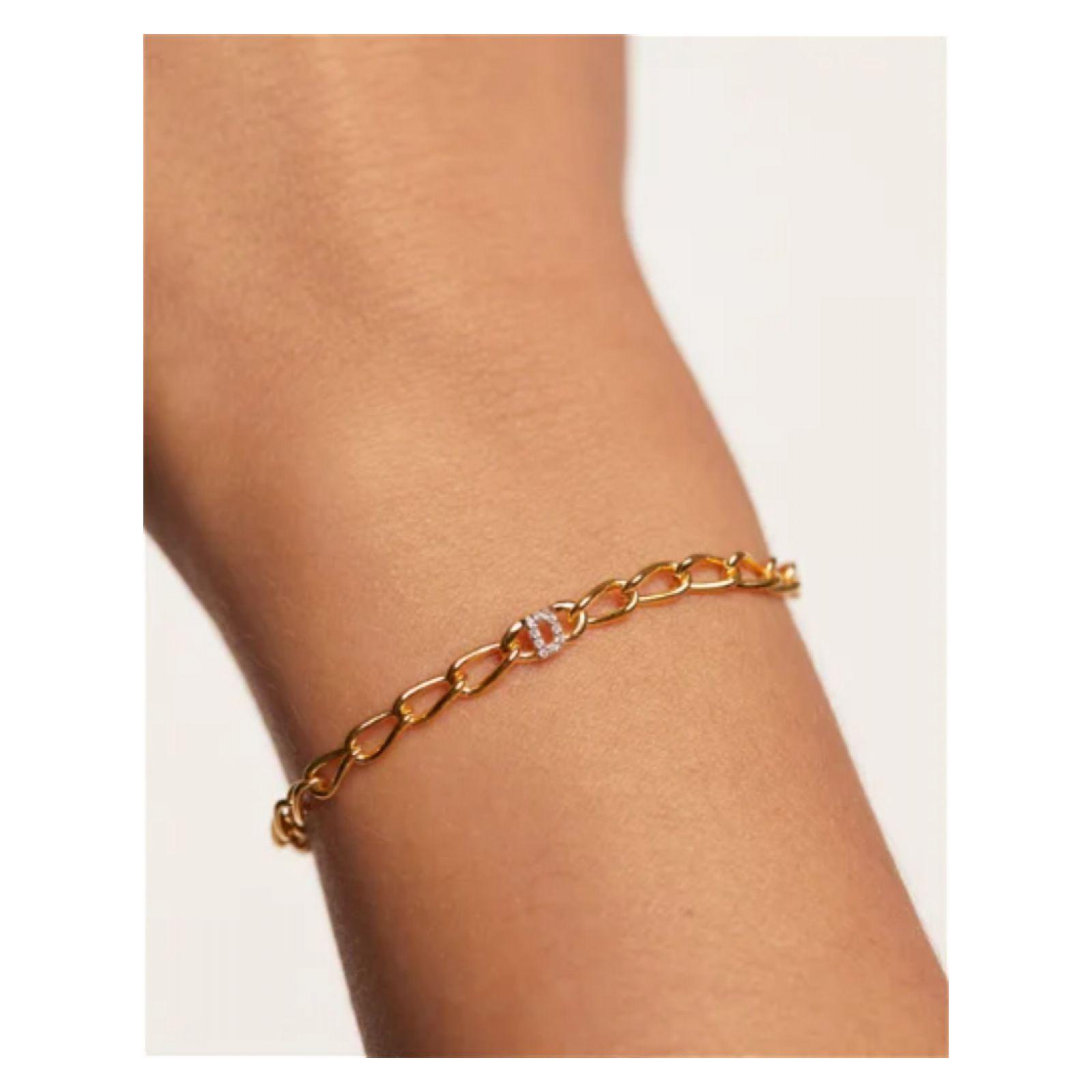 Pulsera PDPaola Pu01-541-U Dorado Mujer-1
