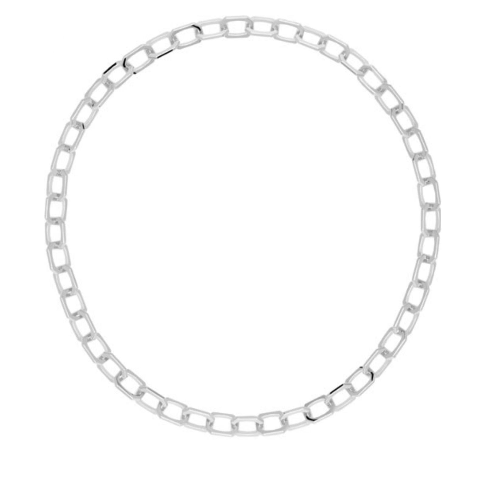 Collar PDPaola Co02-382-U Plateado Mujer-0