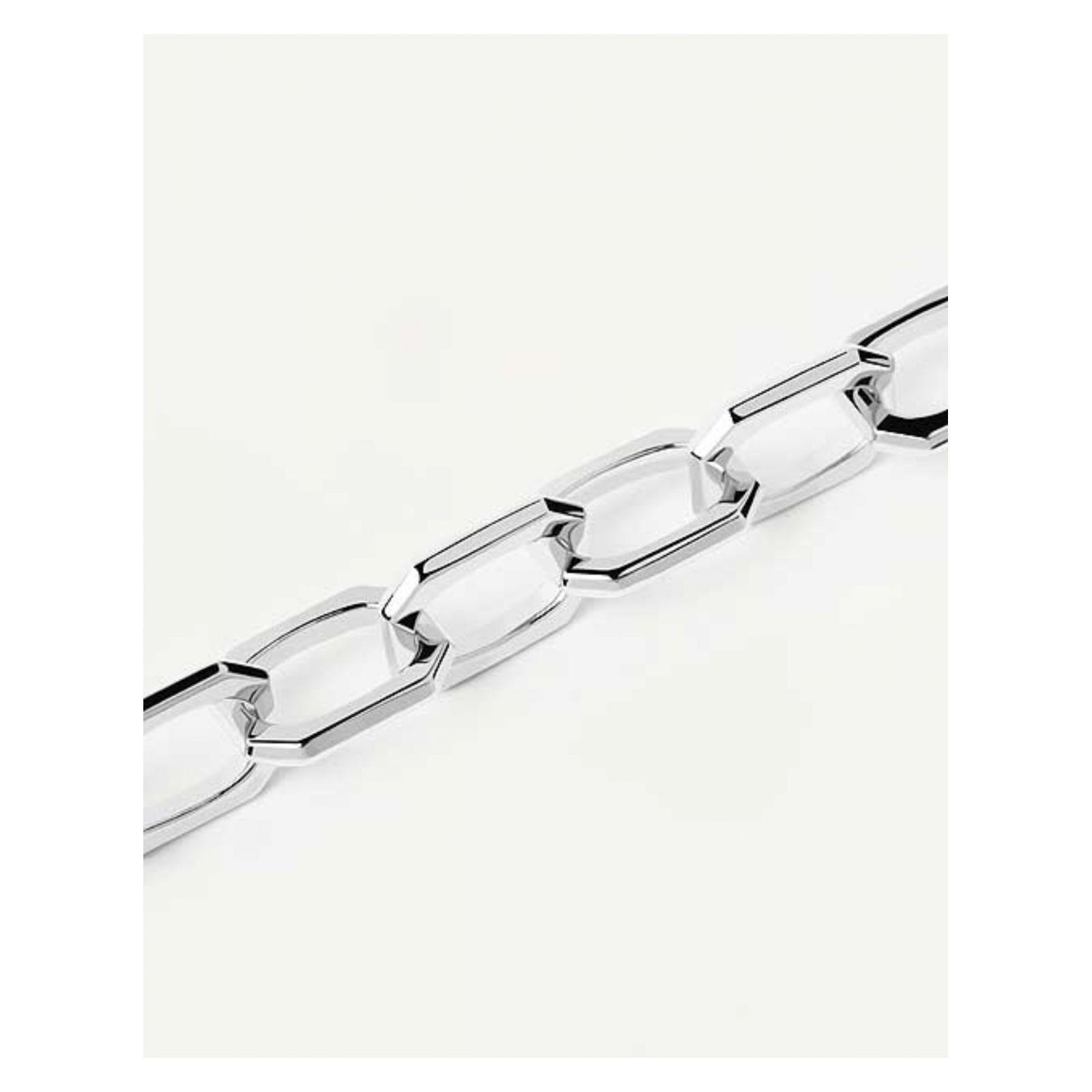 Collar PDPaola Co02-382-U Plateado Mujer-2