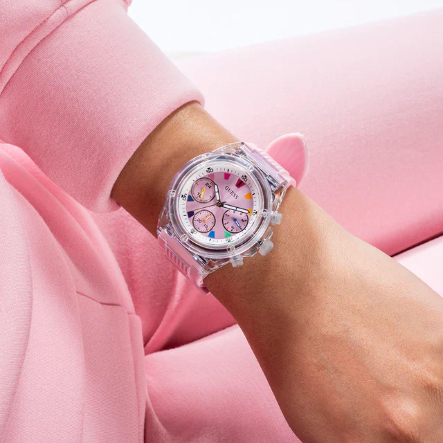 Reloj Guess Gw0438L7 Athena Cuarzo Rosado-3
