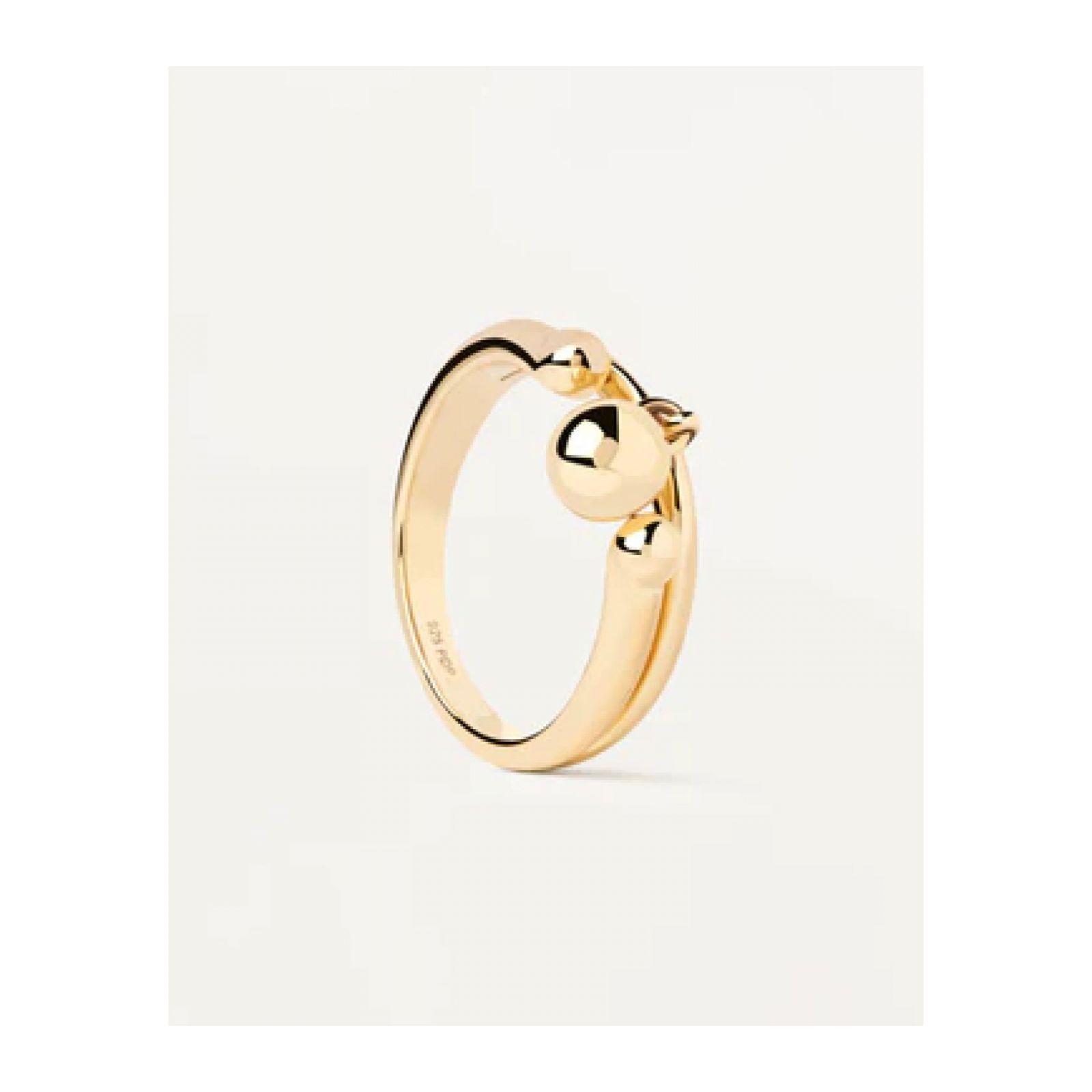 Anillo PDPaola An01-933-16 Dorado Mujer-3