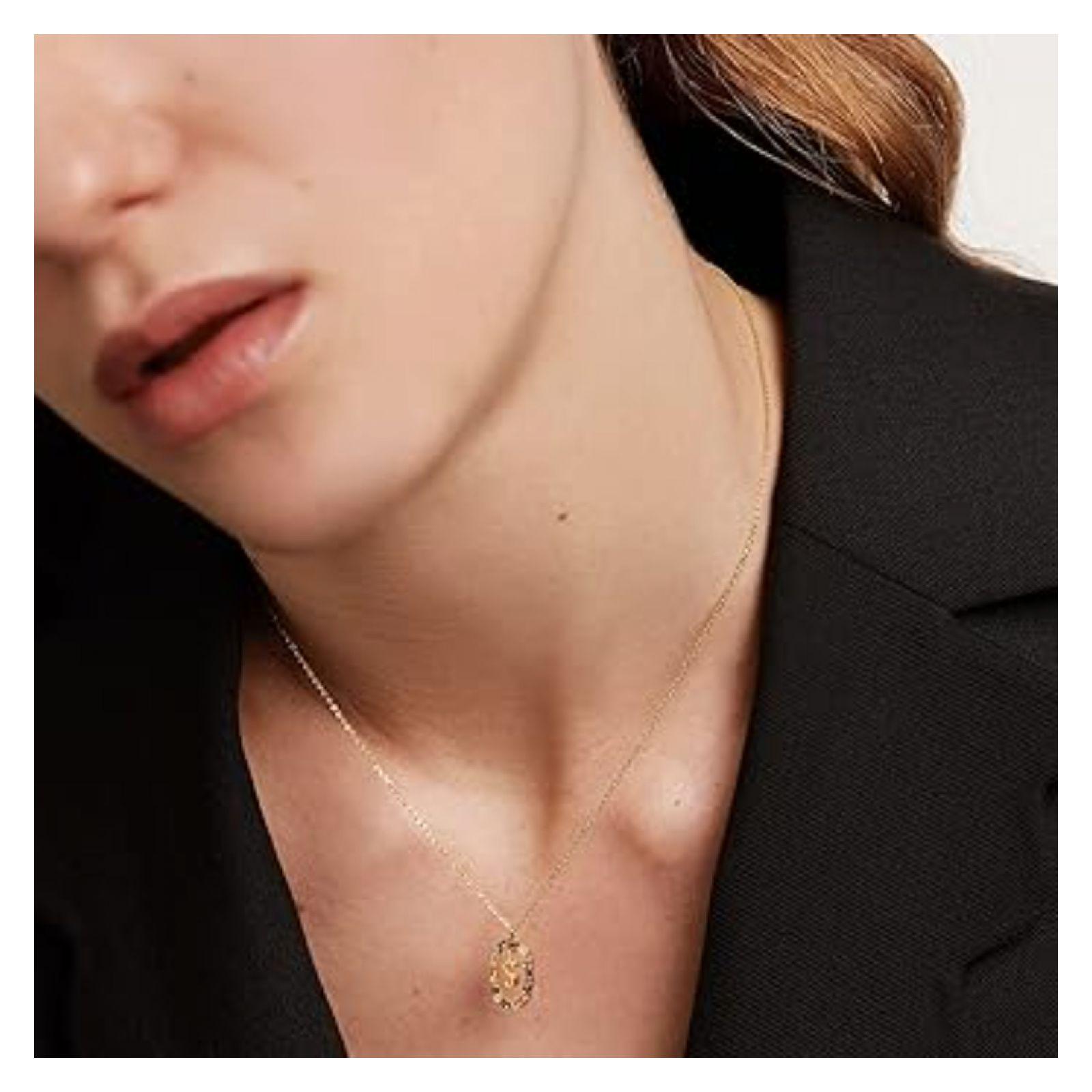 Collar PDPaola Co01-278-U Dorado Mujer-2