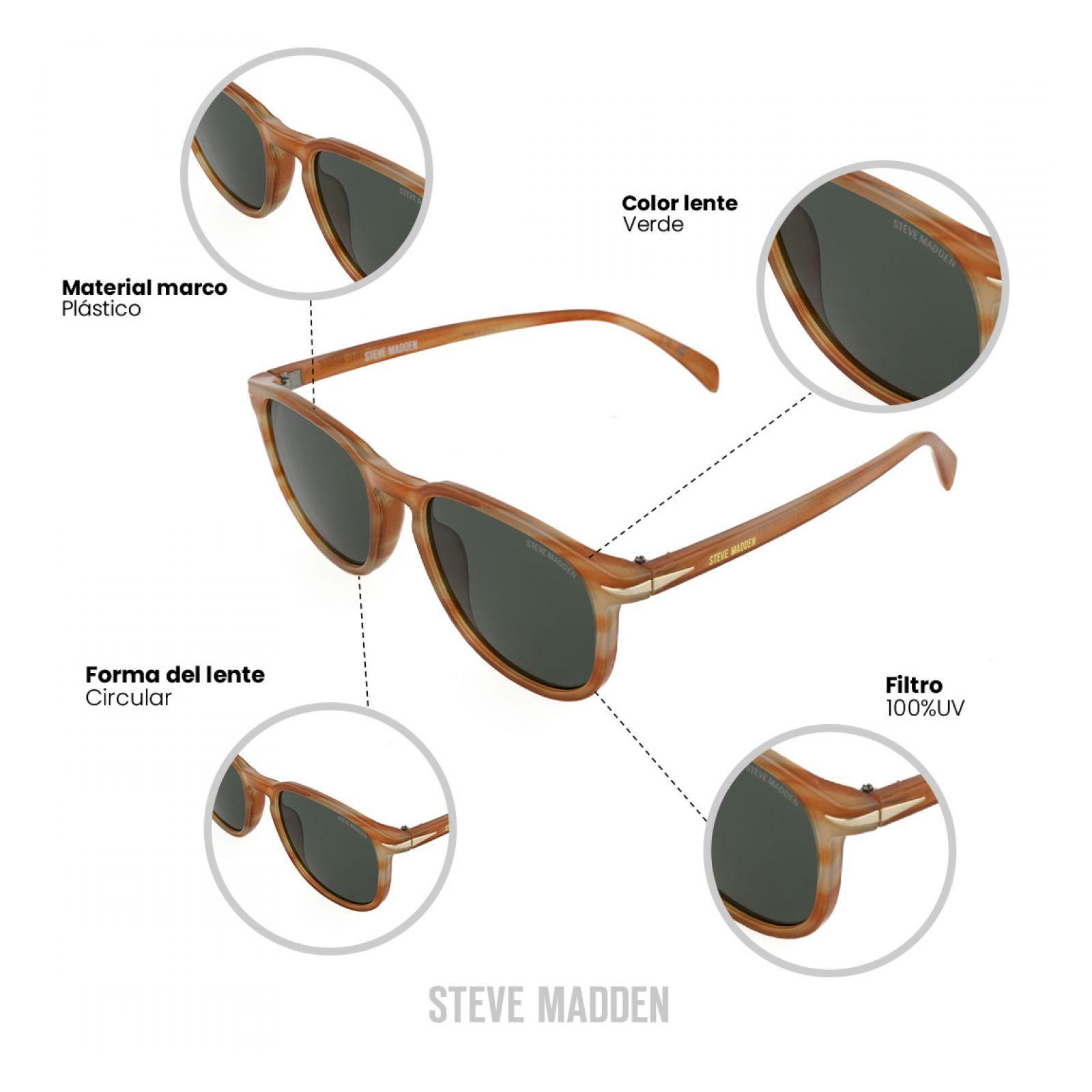 Lentes de Sol Steve Madden X17142 Outlook Hombre-2