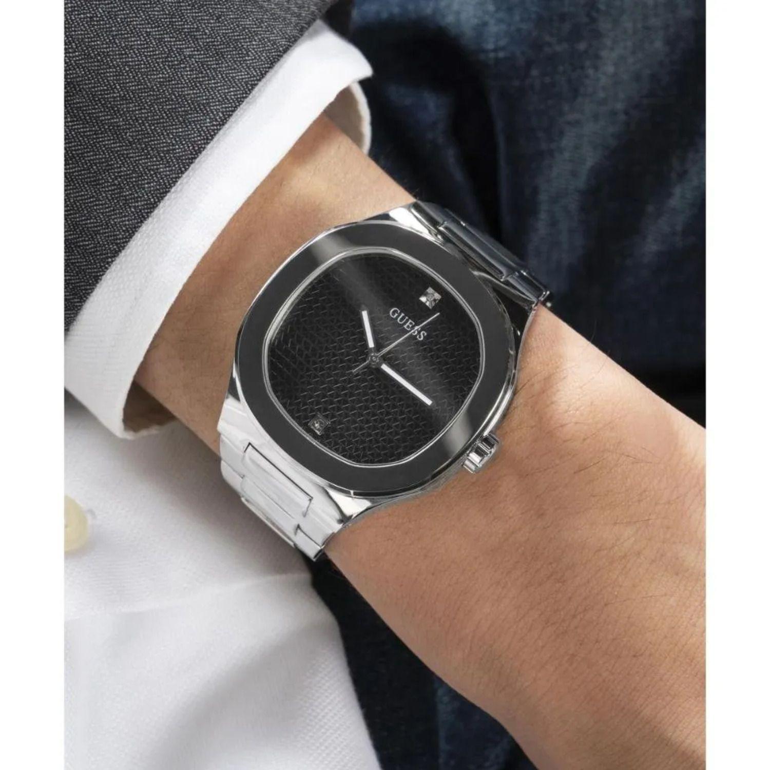 Reloj Guess Gw0662G1 Headline Cuarzo Plata-3