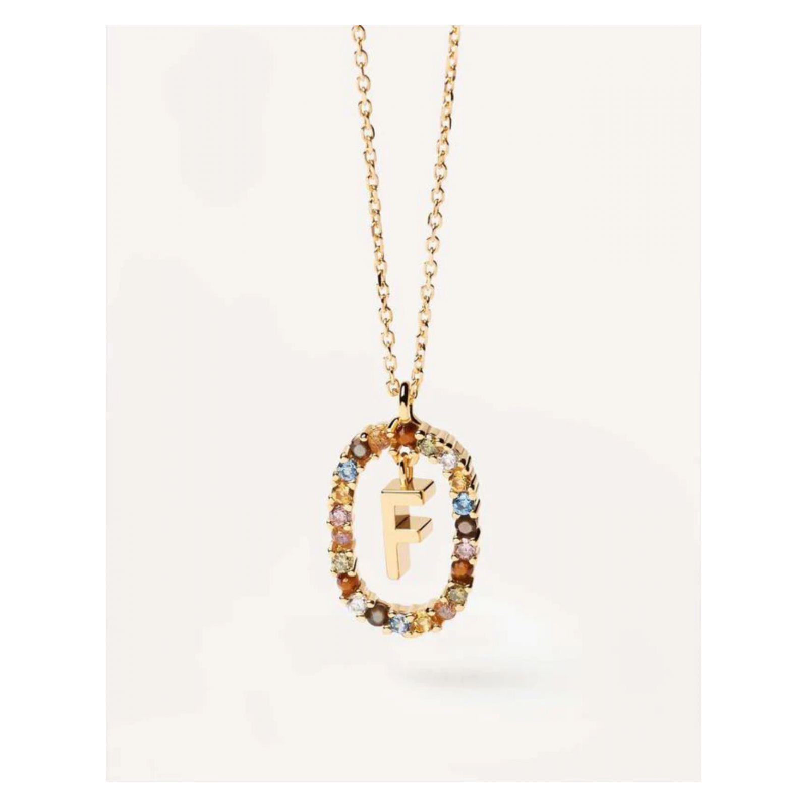 Collar PDPaola Co01-265-U Dorado Mujer-0