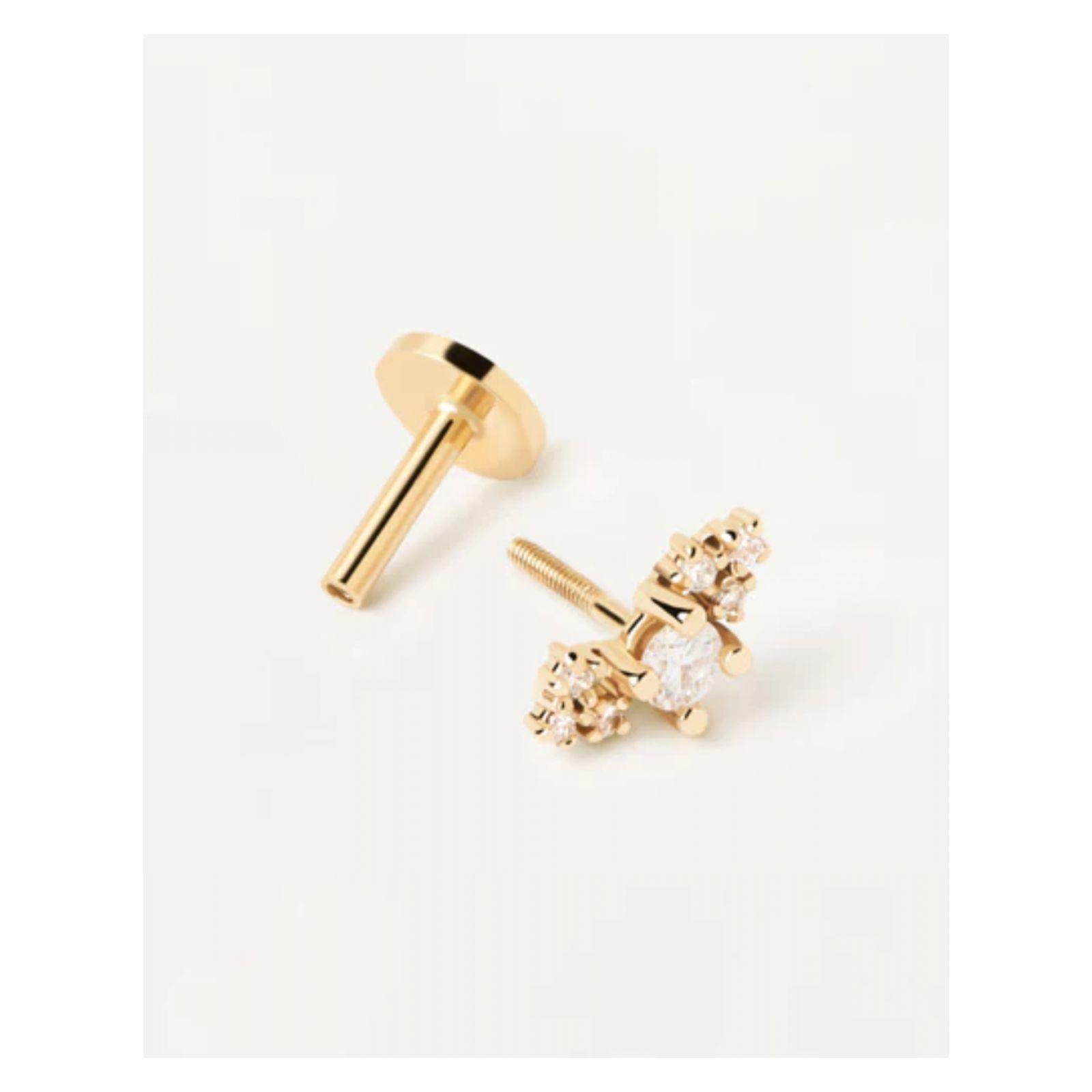 Piercing PDPaola Pg05-034-U Dorado Mujer-0