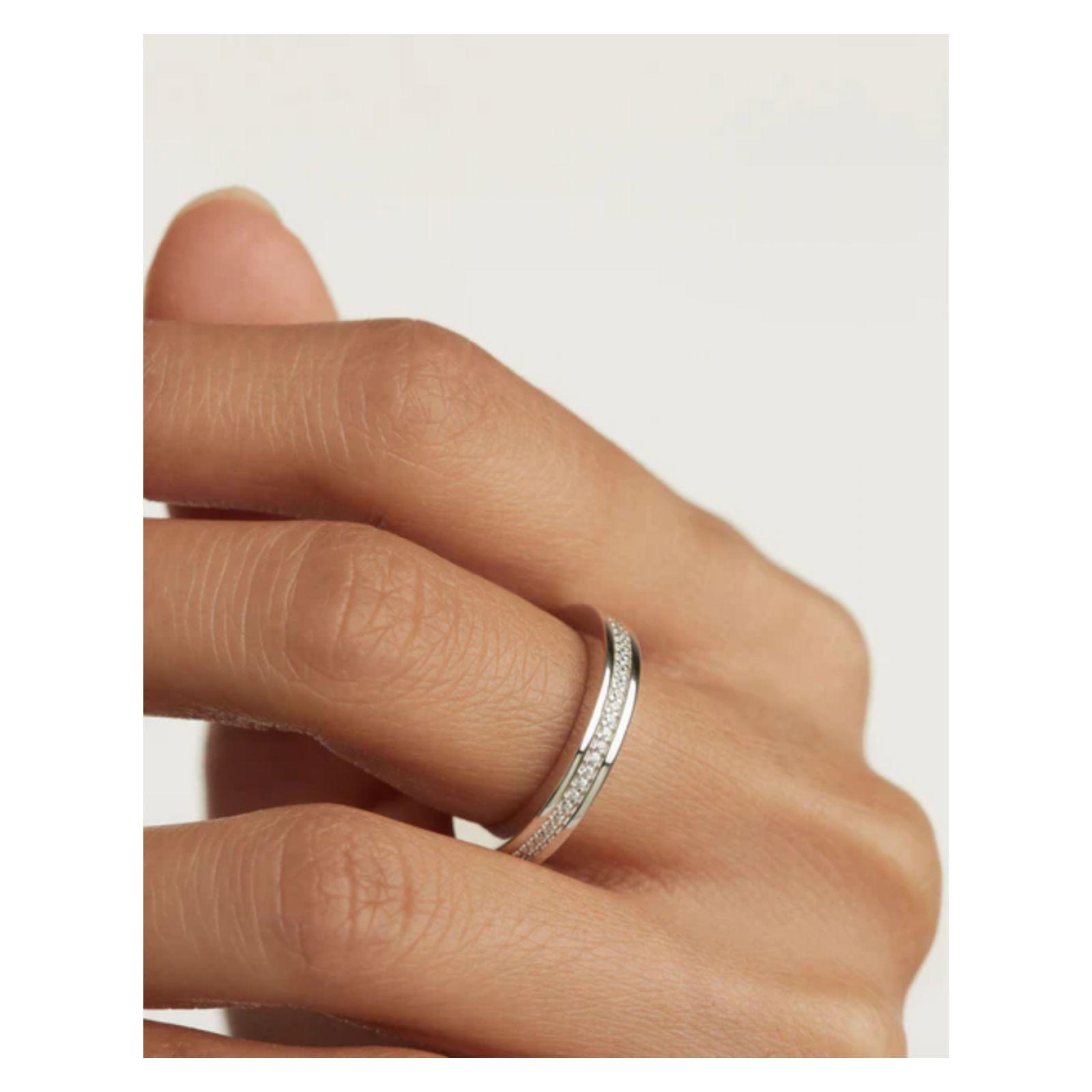 Anillo PDPaola An02-630-12 Plateado Mujer-2