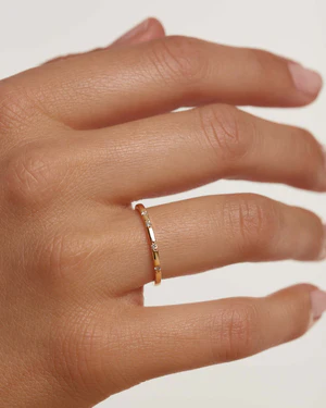 Anillo PDPaola An05-006-12 Dorado Mujer-3