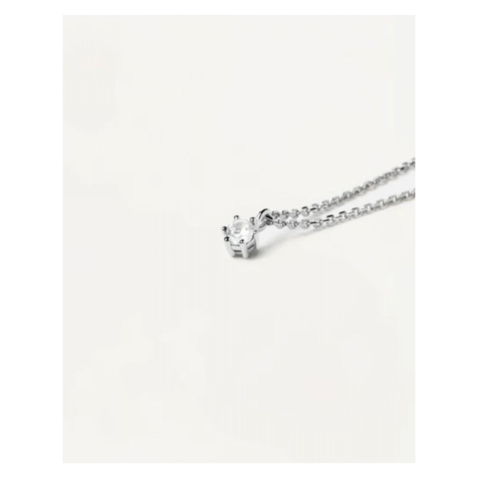 Collar PDPaola Co02-060-U Plateado Mujer-0