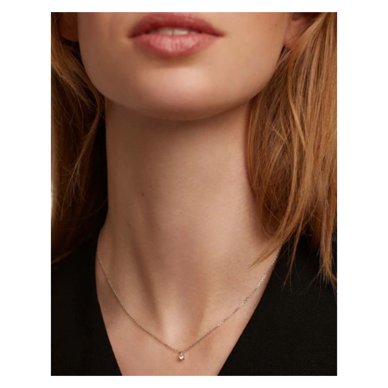 Collar PDPaola Co02-060-U Plateado Mujer-1