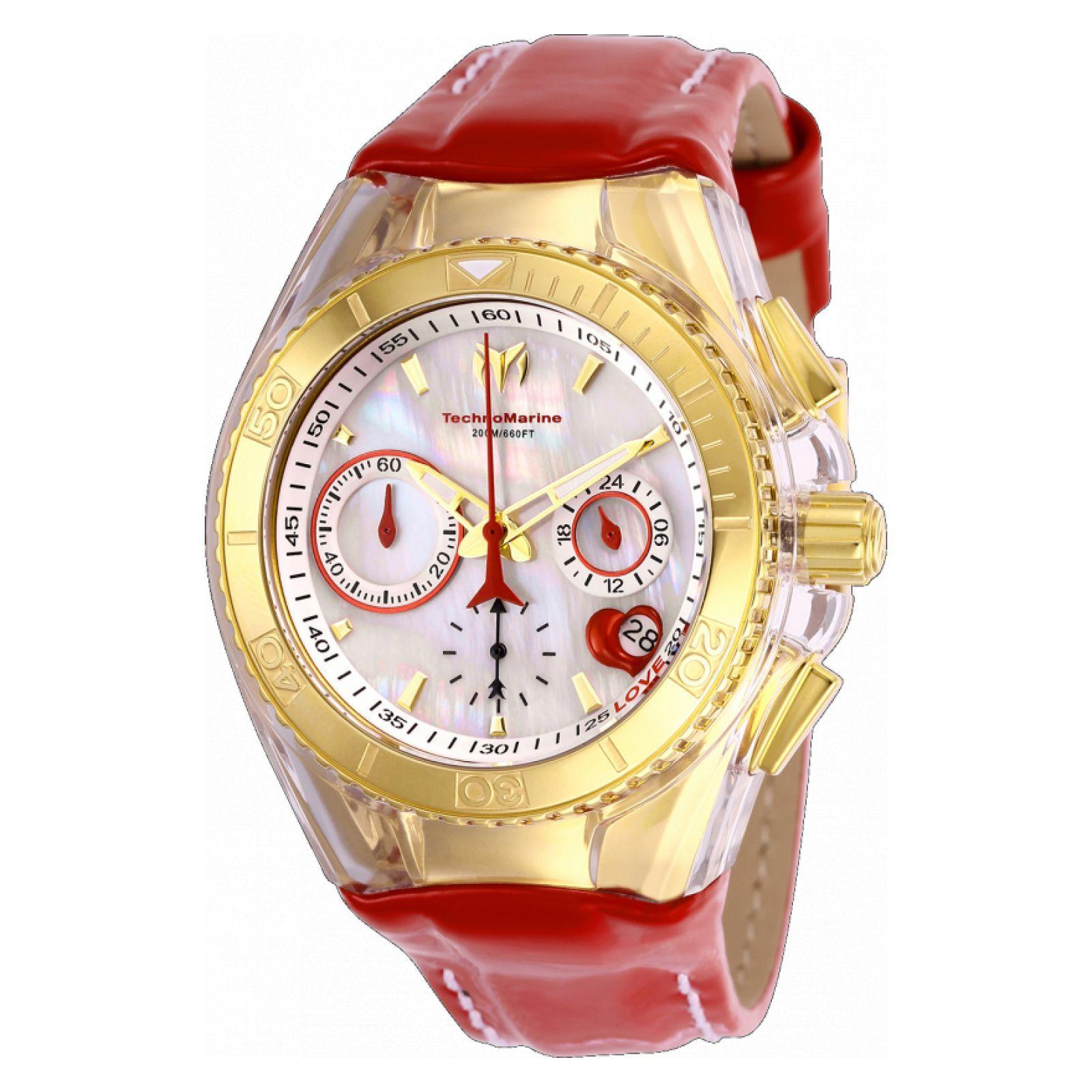Reloj Technomarine TM 117003 Quartz Rojo-0