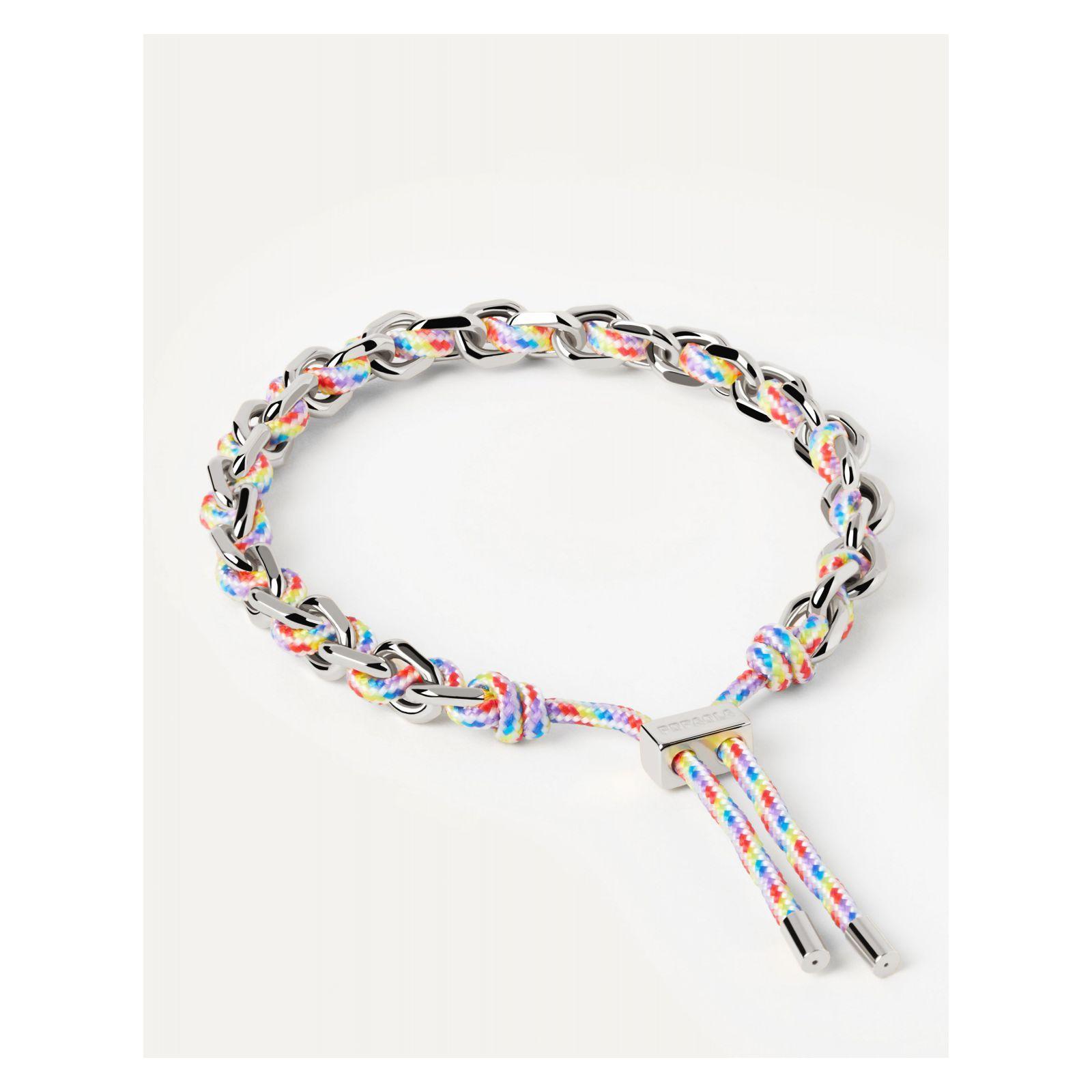 Pulsera PDPaola Pu02-683-U Plateado Unisex-0