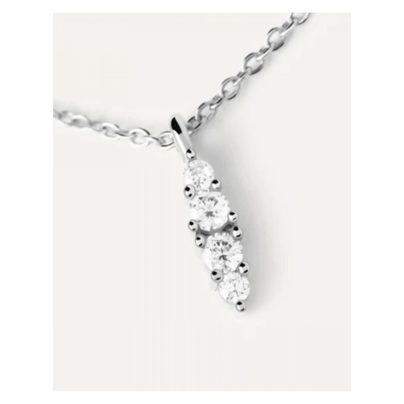 Collar PDPaola Co02-675-U Plateado Mujer-3