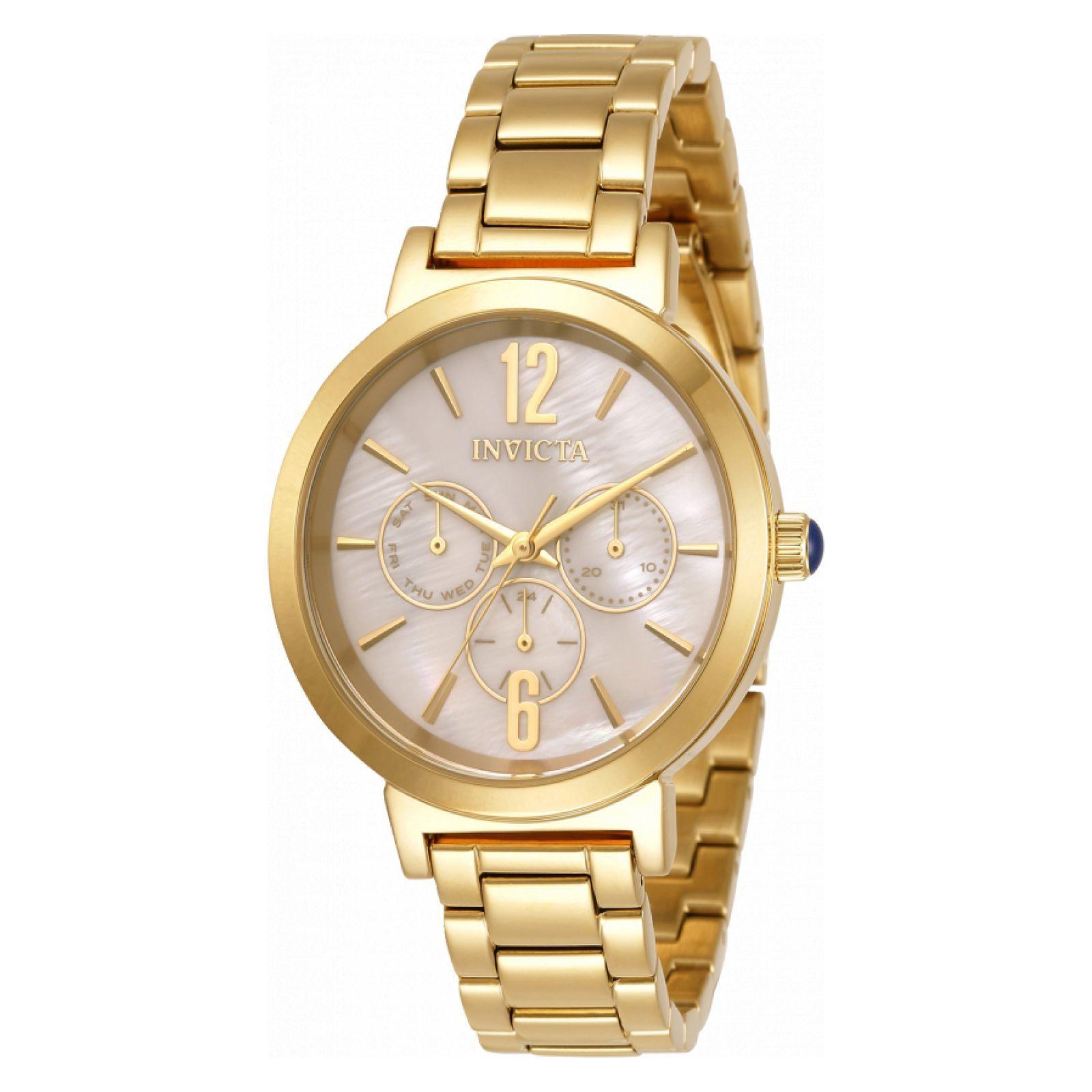 Reloj Invicta 31084 Quartz Dorado-0