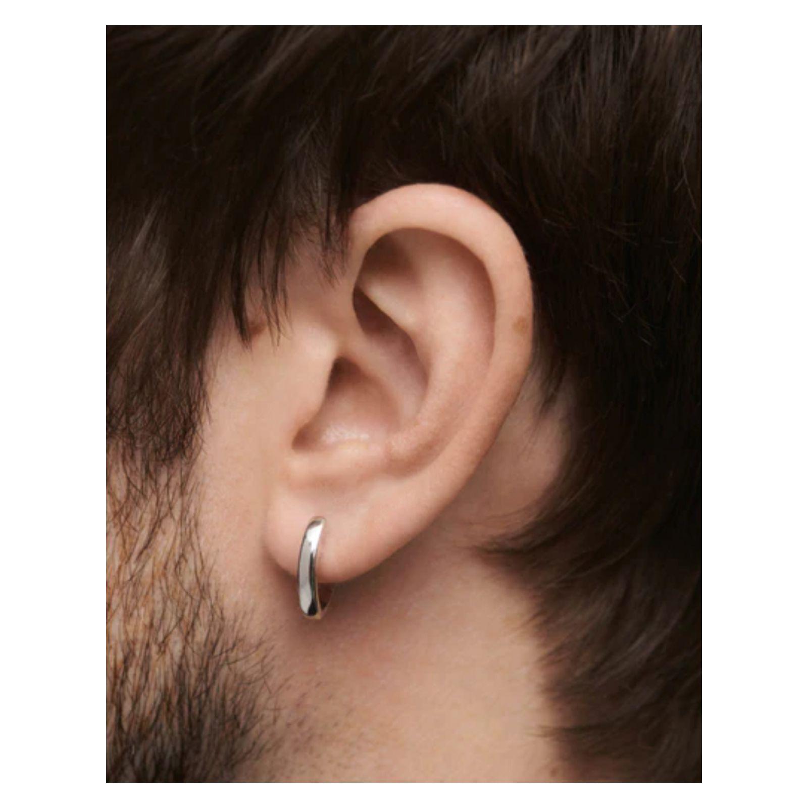 Aretes PDPaola Ar02-A16-U Plateado Unisex-2