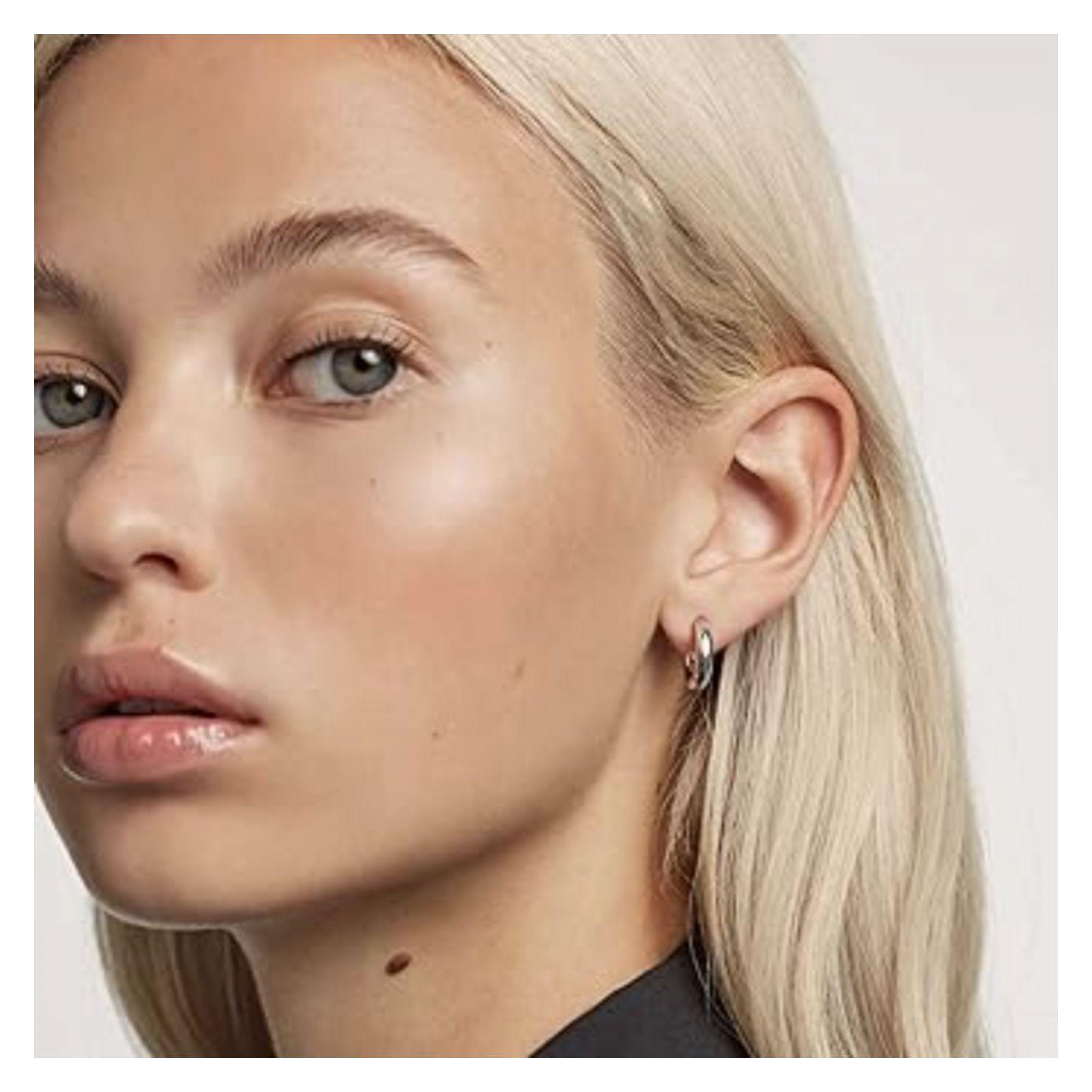 Aretes PDPaola Ar02-376-U Plateado Mujer-1