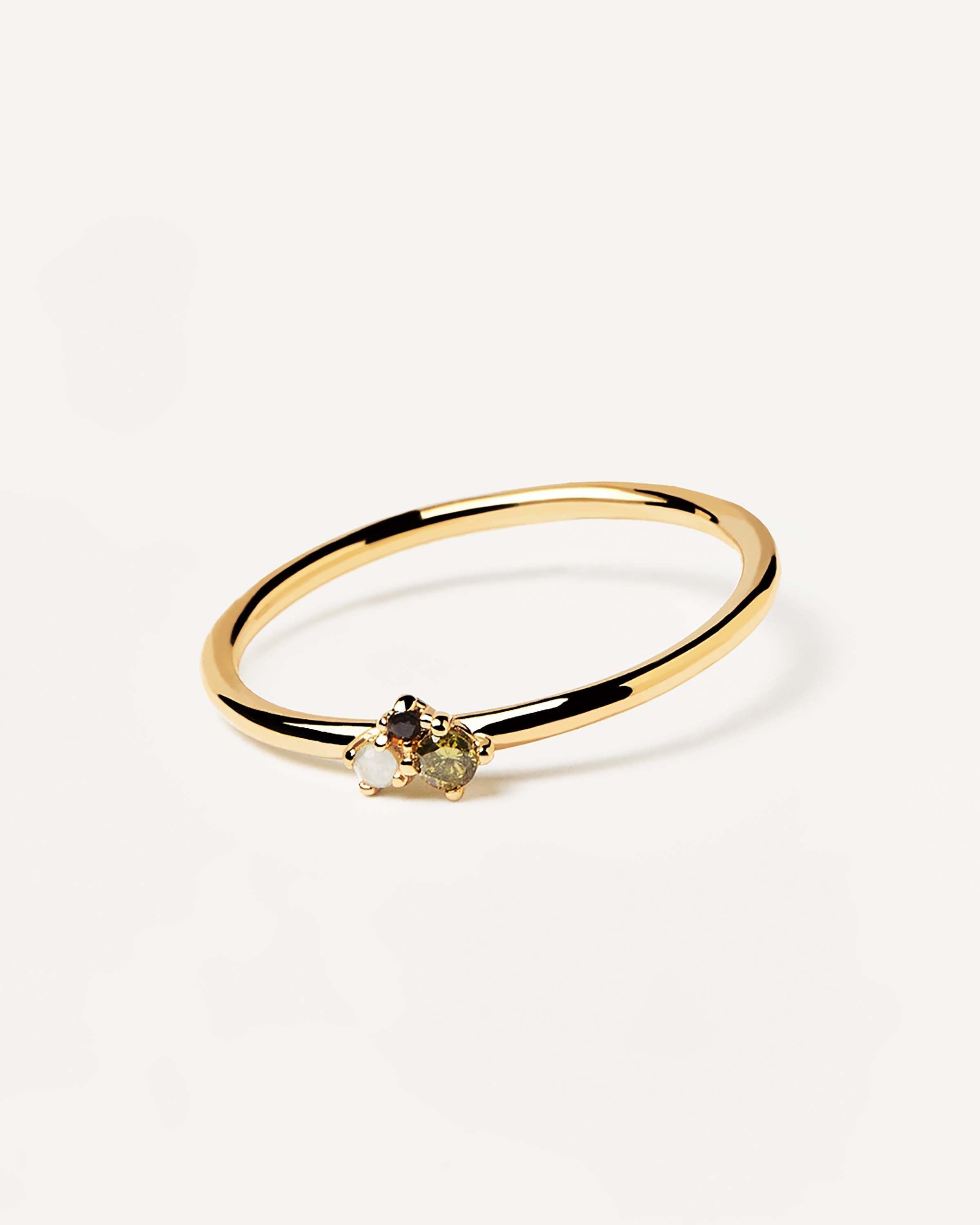 Anillo PDPaola An01-194-14 Dorado Mujer-0