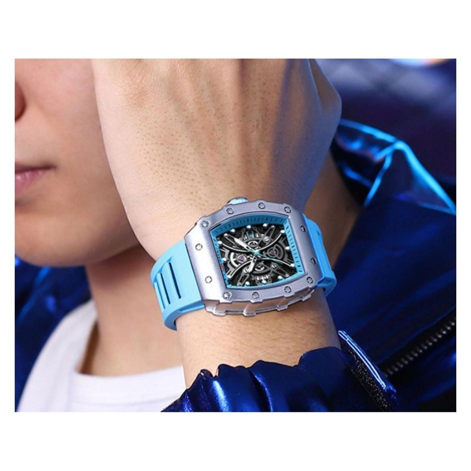 Reloj Curren KREd8001 8438 Cuarzo Turquesa-3