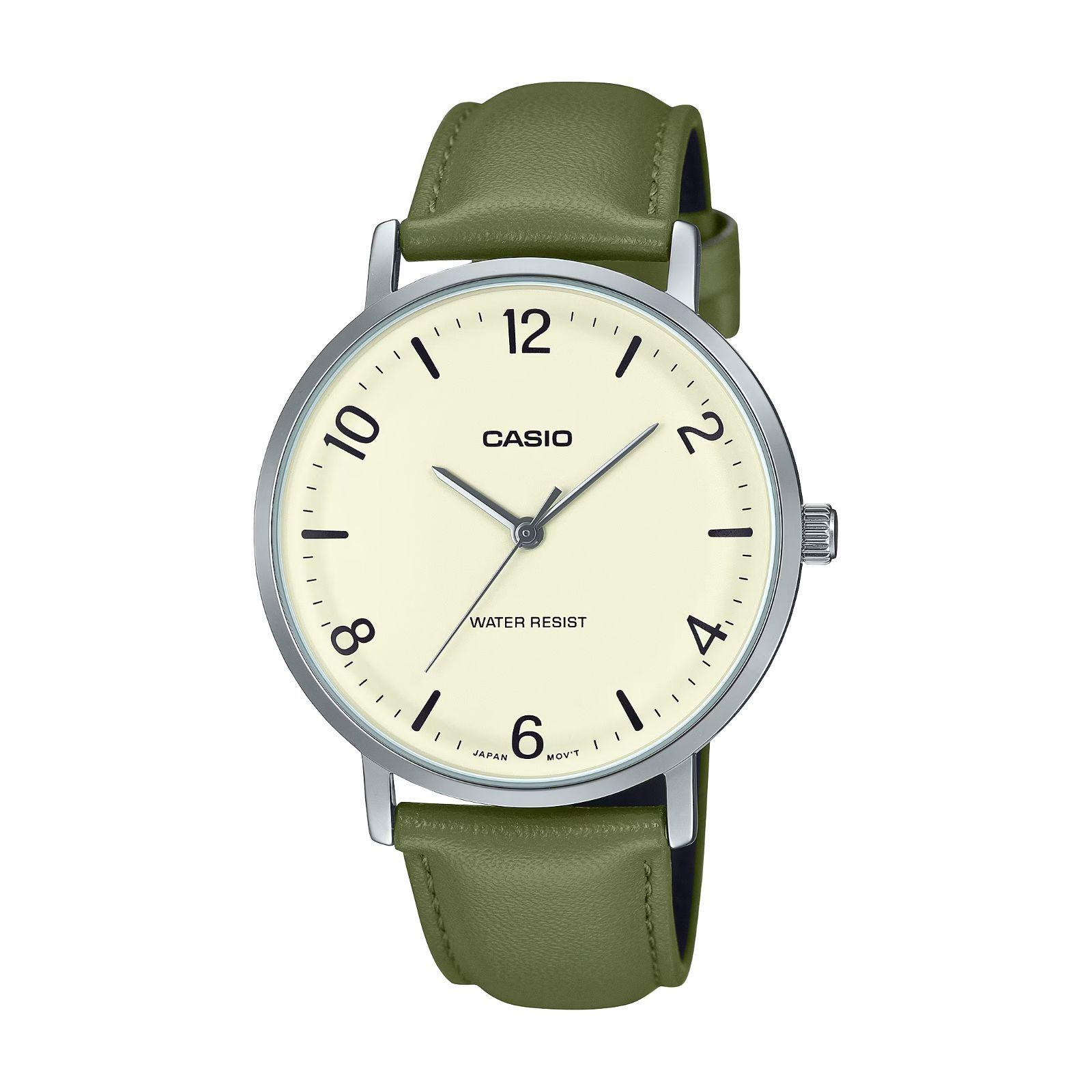 Reloj Casio Mtpvt03L-7Bdf Hombre Quartz-0