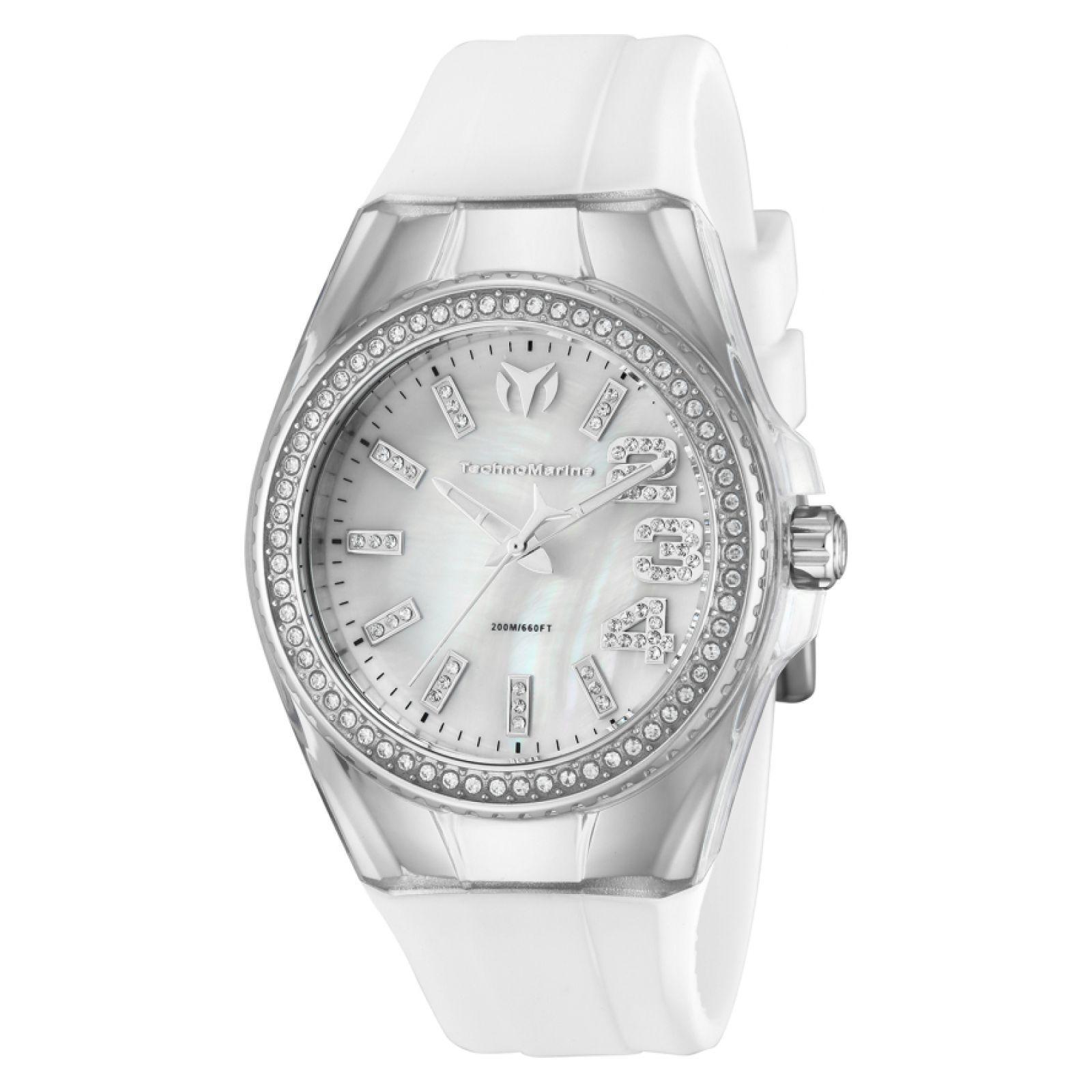 Reloj Technomarine TM-121254 Blanco Mujer Quartz-0