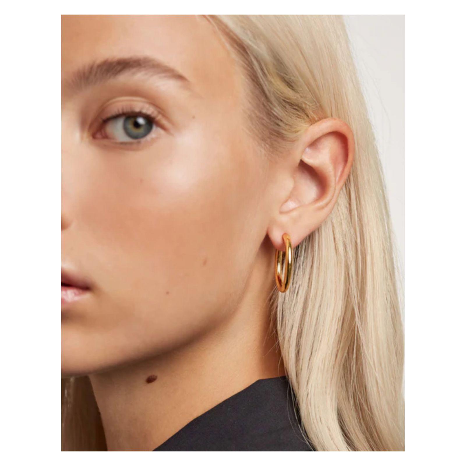 Aretes PDPaola Ar01-378-U Plateado Mujer-2