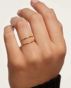 Anillo PDPaola An01-159-10 Dorado Mujer-1