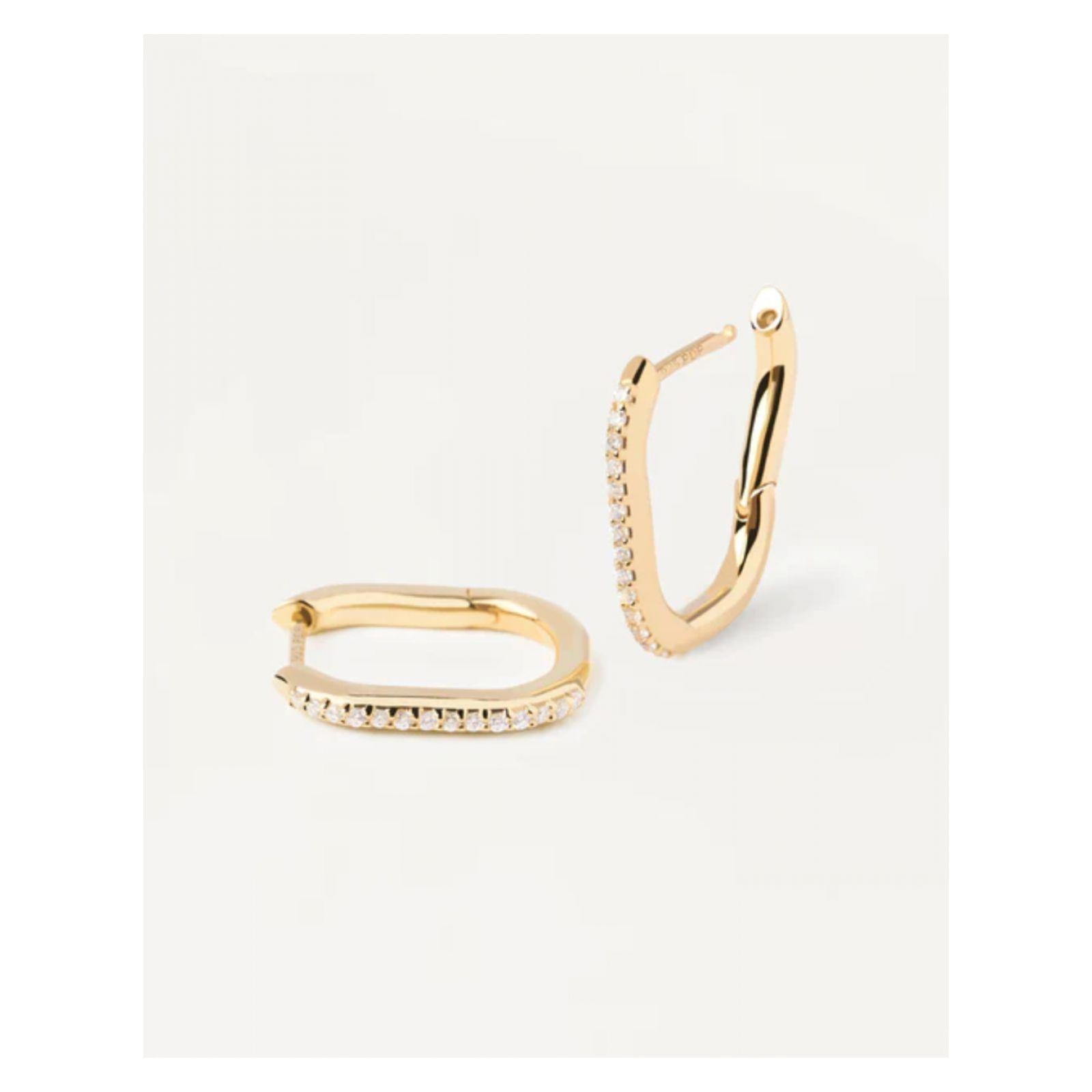 Aretes PDPaola Ar01-571-U Plateado Mujer-0