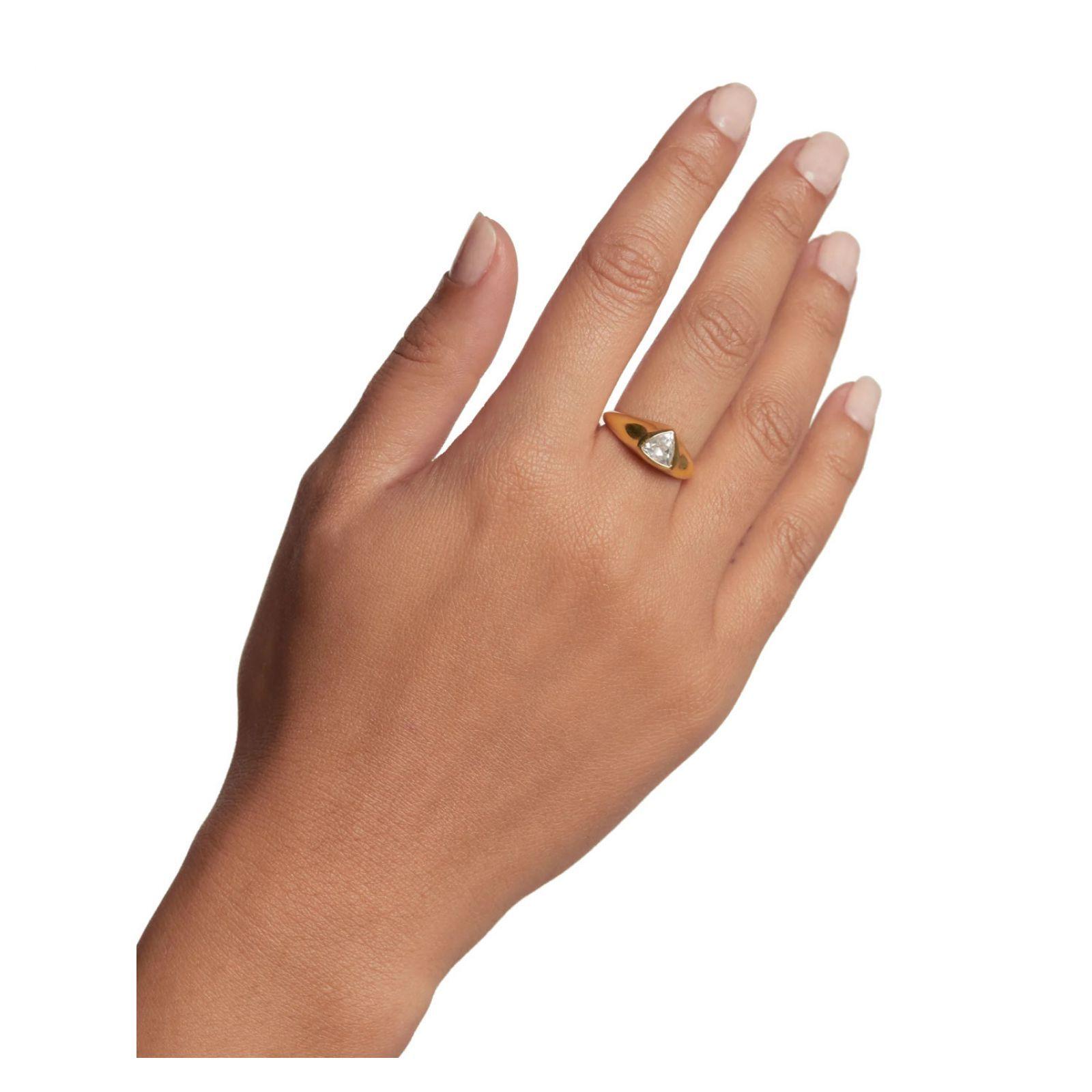 Anillo PDPaola An01-986-10 Dorado Mujer-3