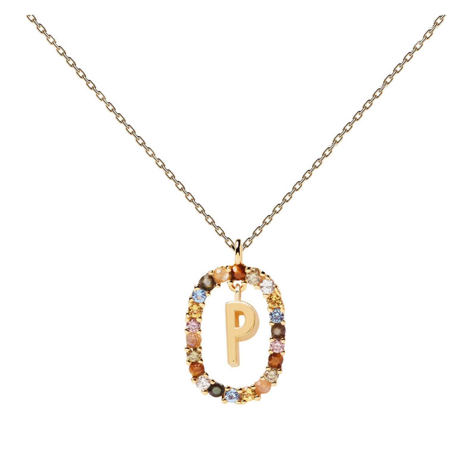 Collar PDPaola Co01-275-U Dorado Mujer-0