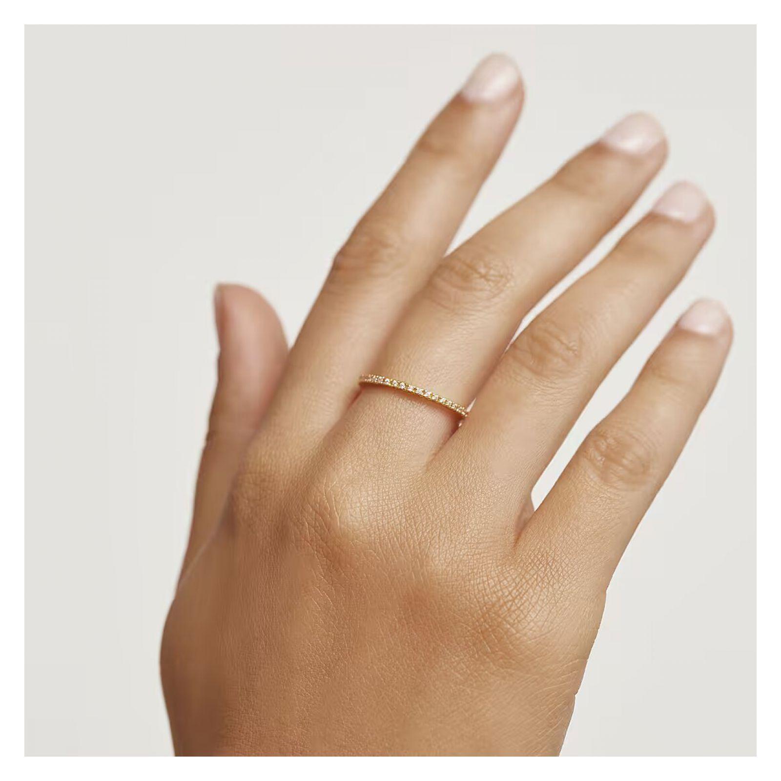 Anillo PDPaola An01-347-14 Dorado Mujer-2