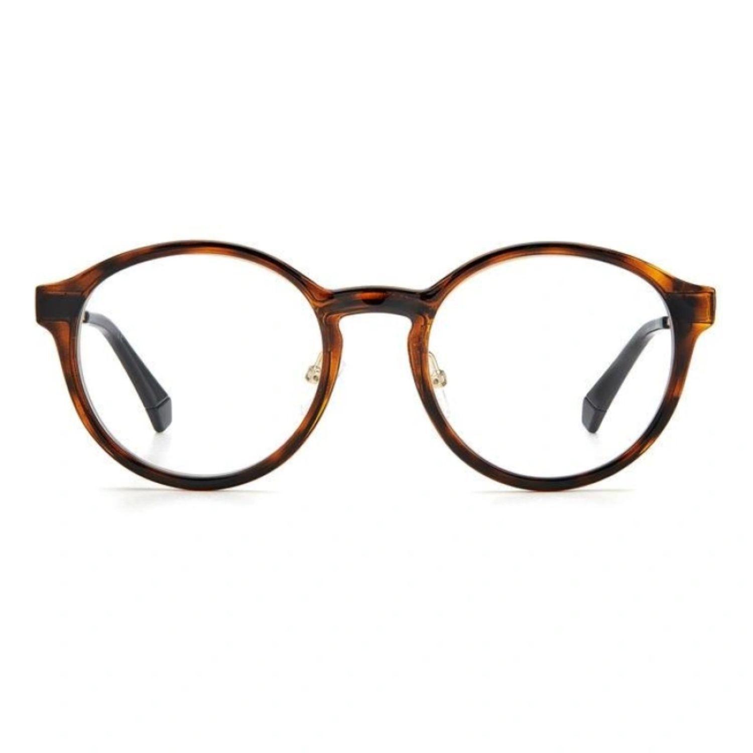 Lentes De Sol De Hombre Polaroid With Clip Marron Havana-1