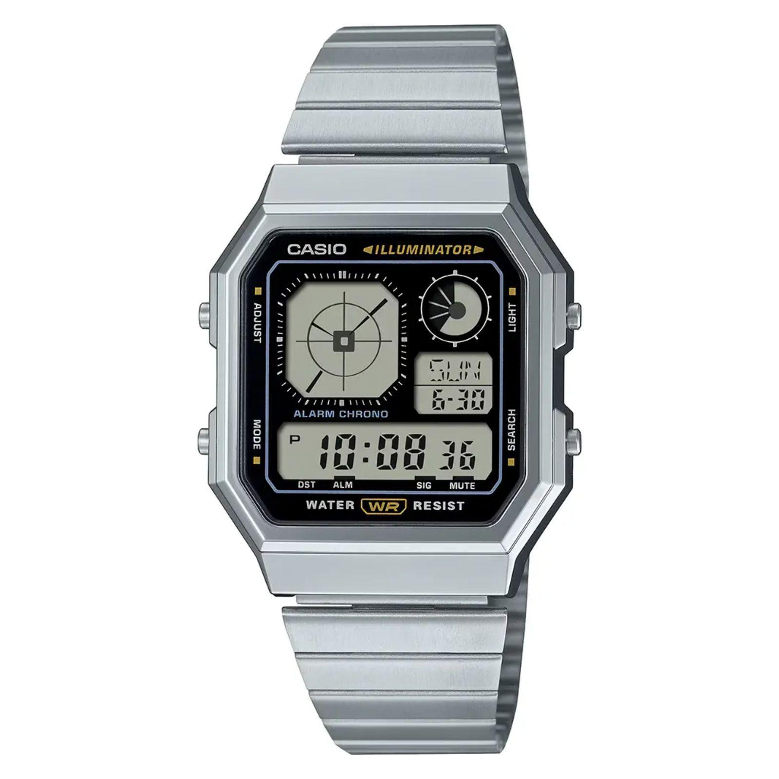 Reloj Casio A130WE-1ADF Hombre Quartz-0