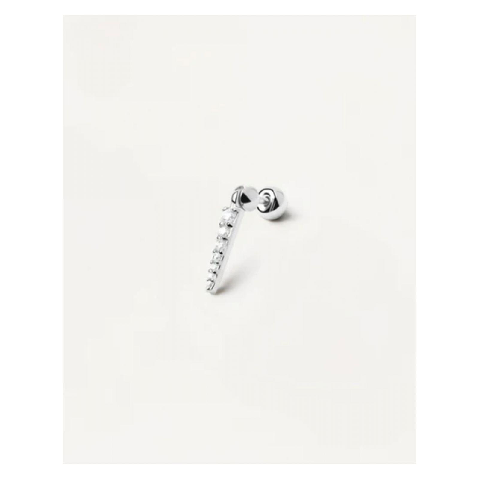 Piercing PDPaola Pg02-726-U Plateado Mujer-0