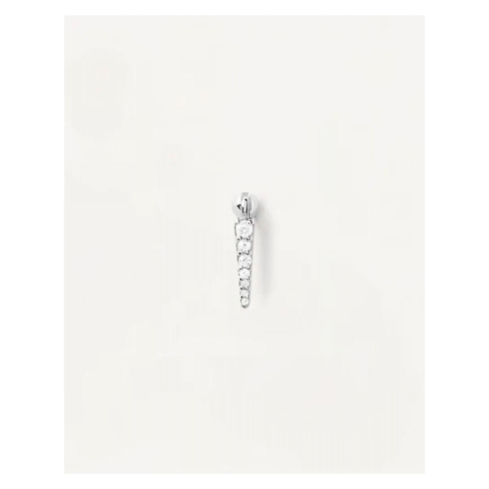 Piercing PDPaola Pg02-726-U Plateado Mujer-3