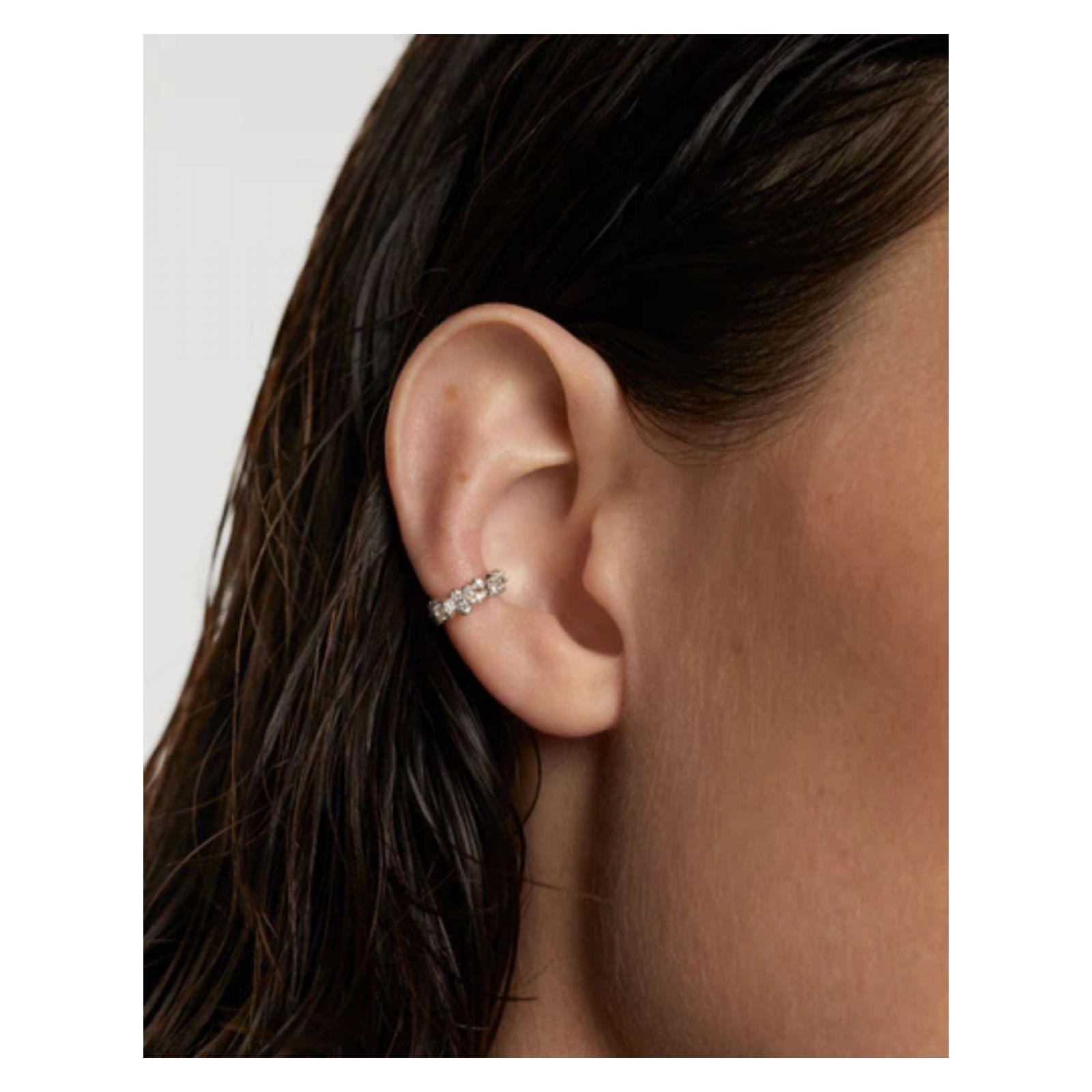 Piercing PDPaola Pg02-017-U Plateado Mujer-2