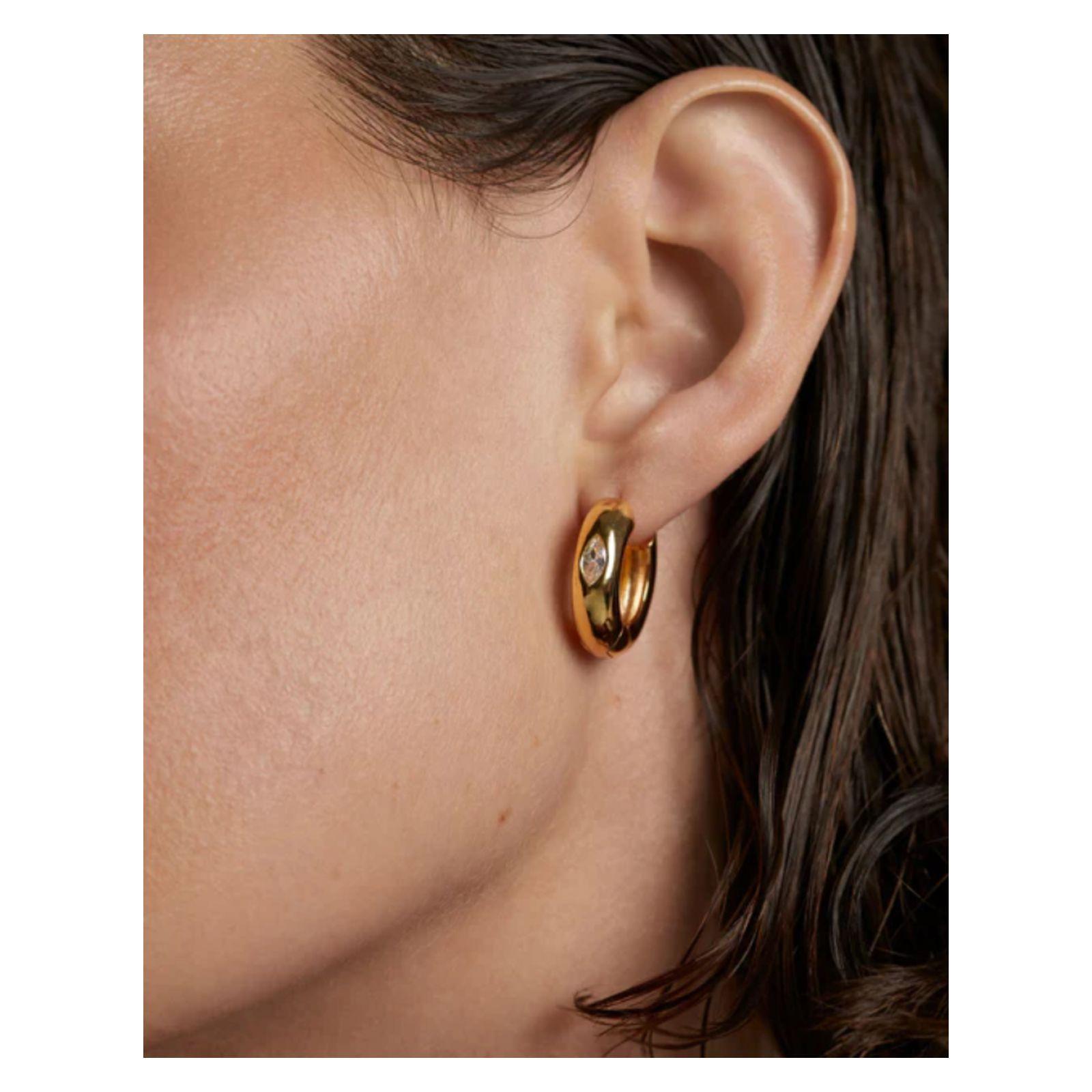 Aretes PDPaola Ar01-912-U Plateado Mujer-2