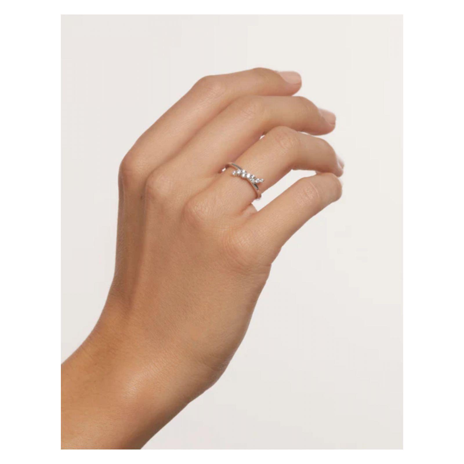 Anillo PDPaola An02-886-16 Plateado Mujer-1