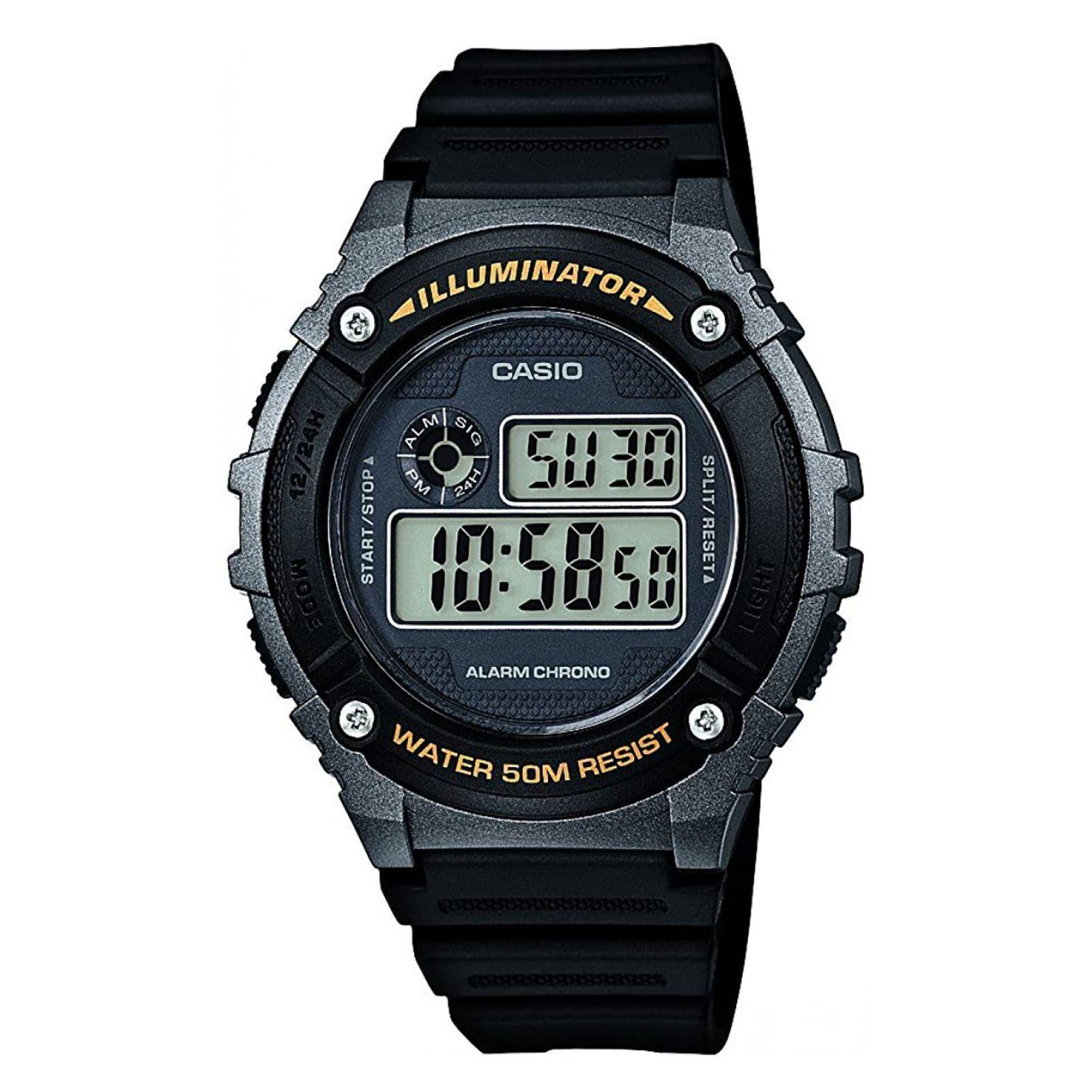 Reloj Hombre Casio W_216H_1BV Negro-1