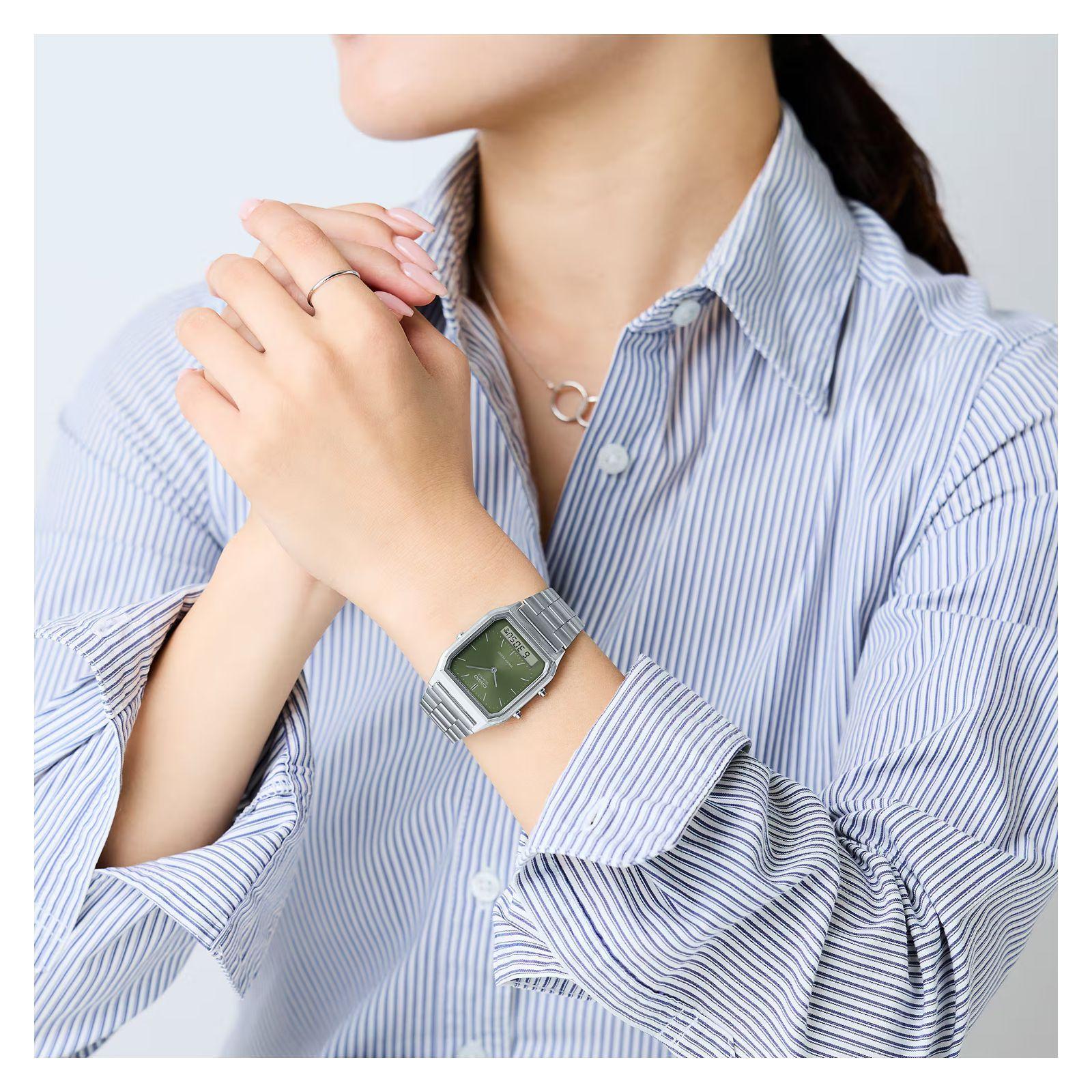 Reloj Casio AQ-230A-3AMQYDF Unisexo Análogo-Digital-2