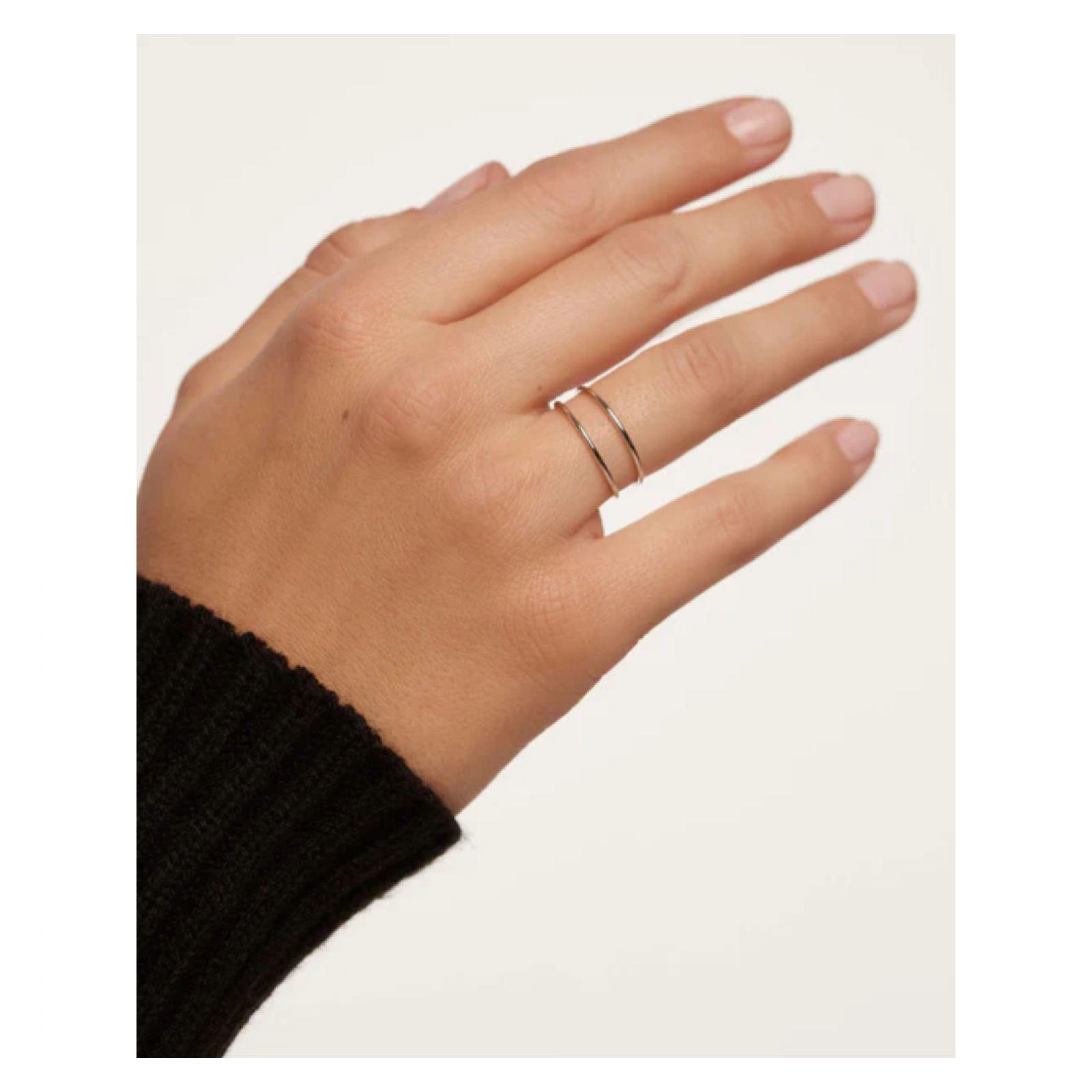 Anillo PDPaola An02-159-12 Plateado Mujer-3