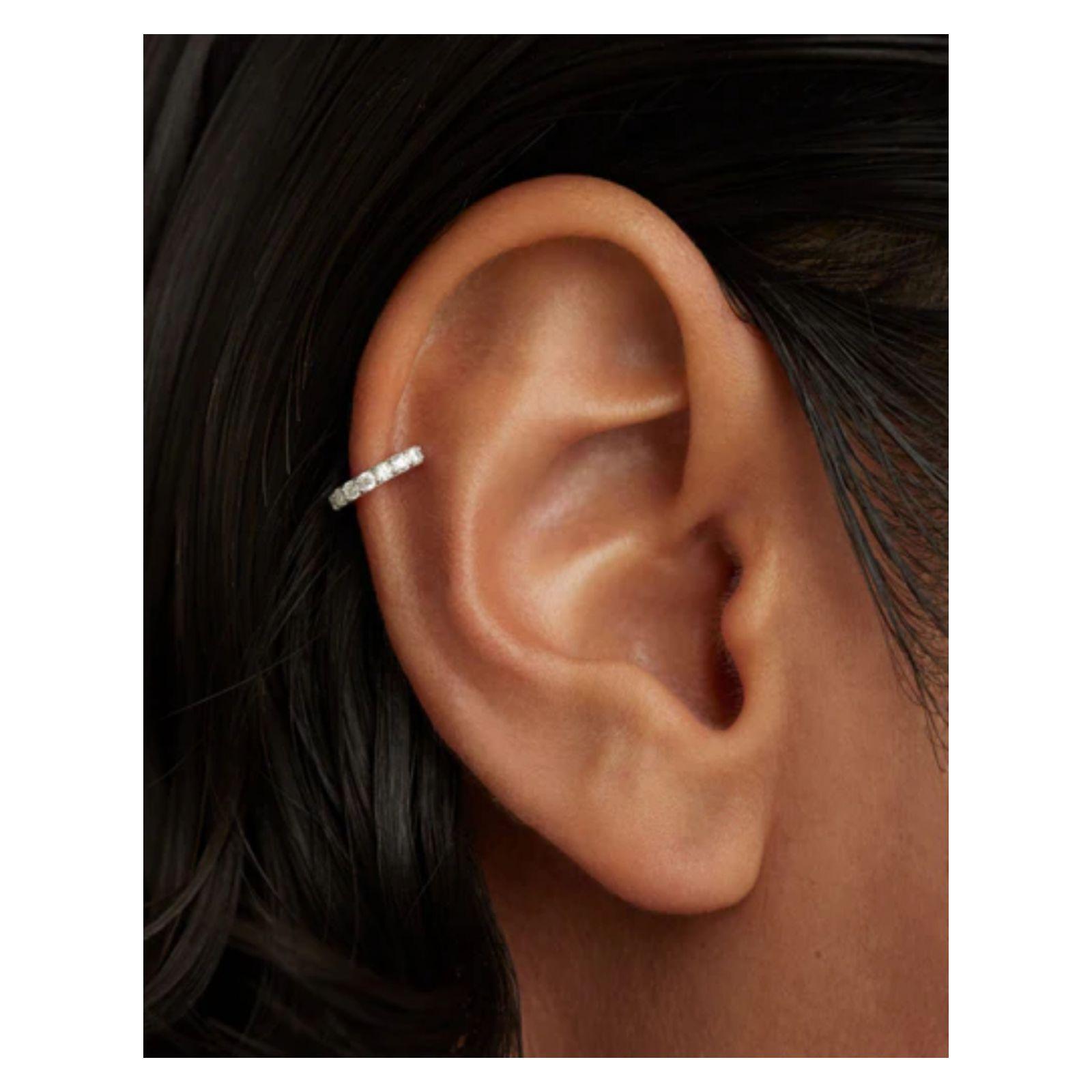 Piercing PDPaola Pg02-789-U Plateado Mujer-1